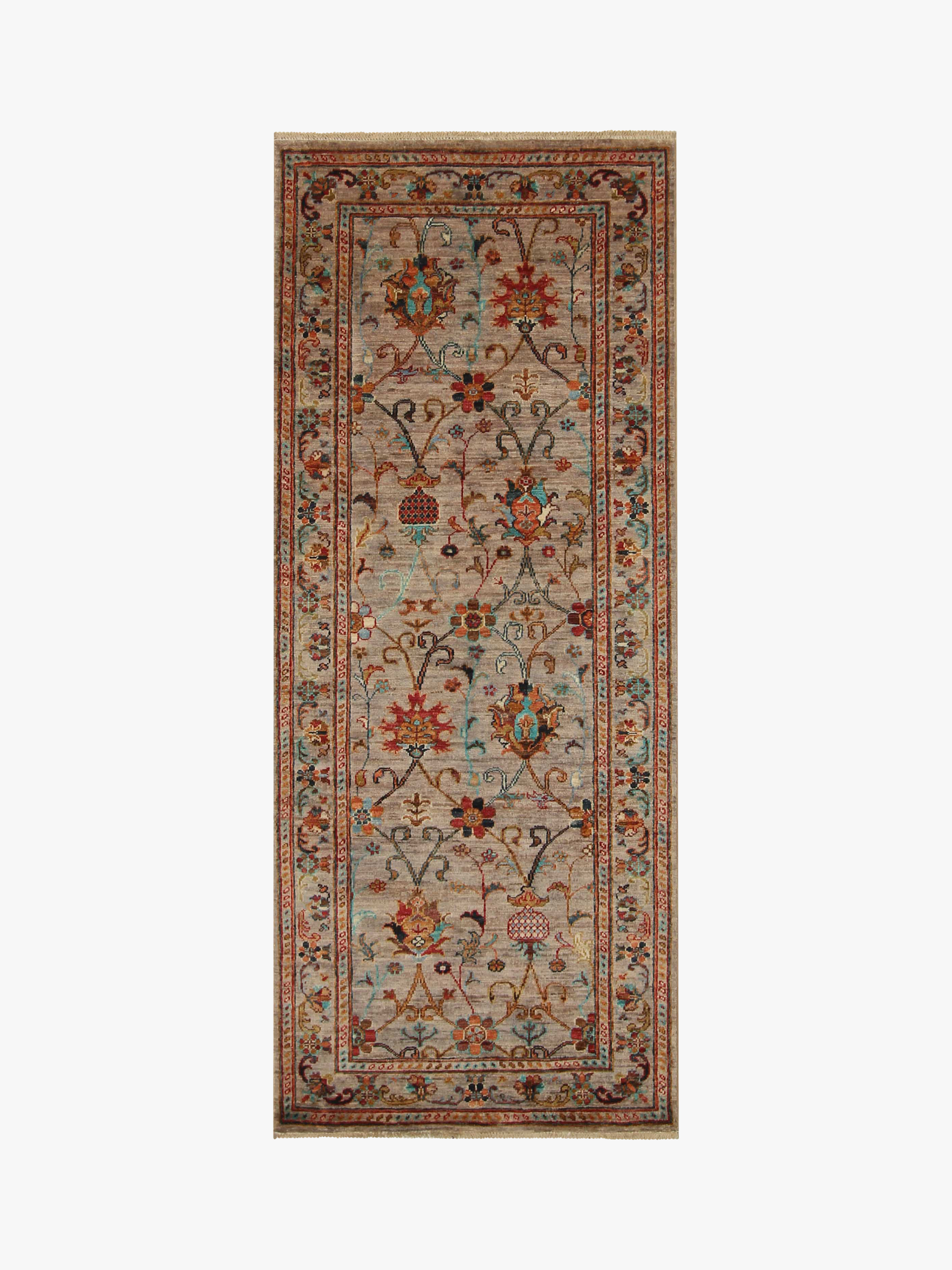 Sultani Brown Rug PC 53253 - 1.93m X 0.77m