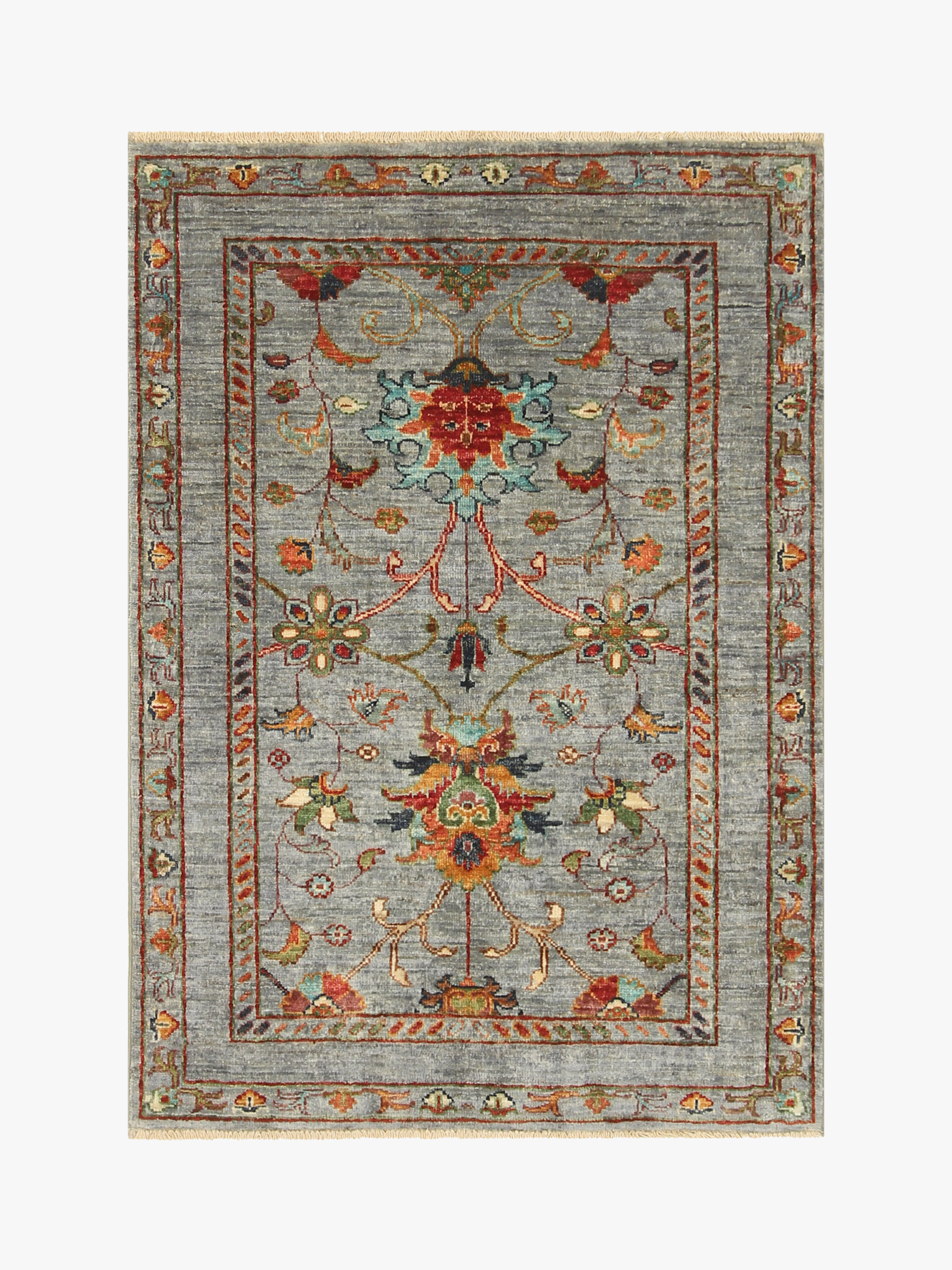 Sultani Grey Rug PC 53316 - 1.19m X 0.82m