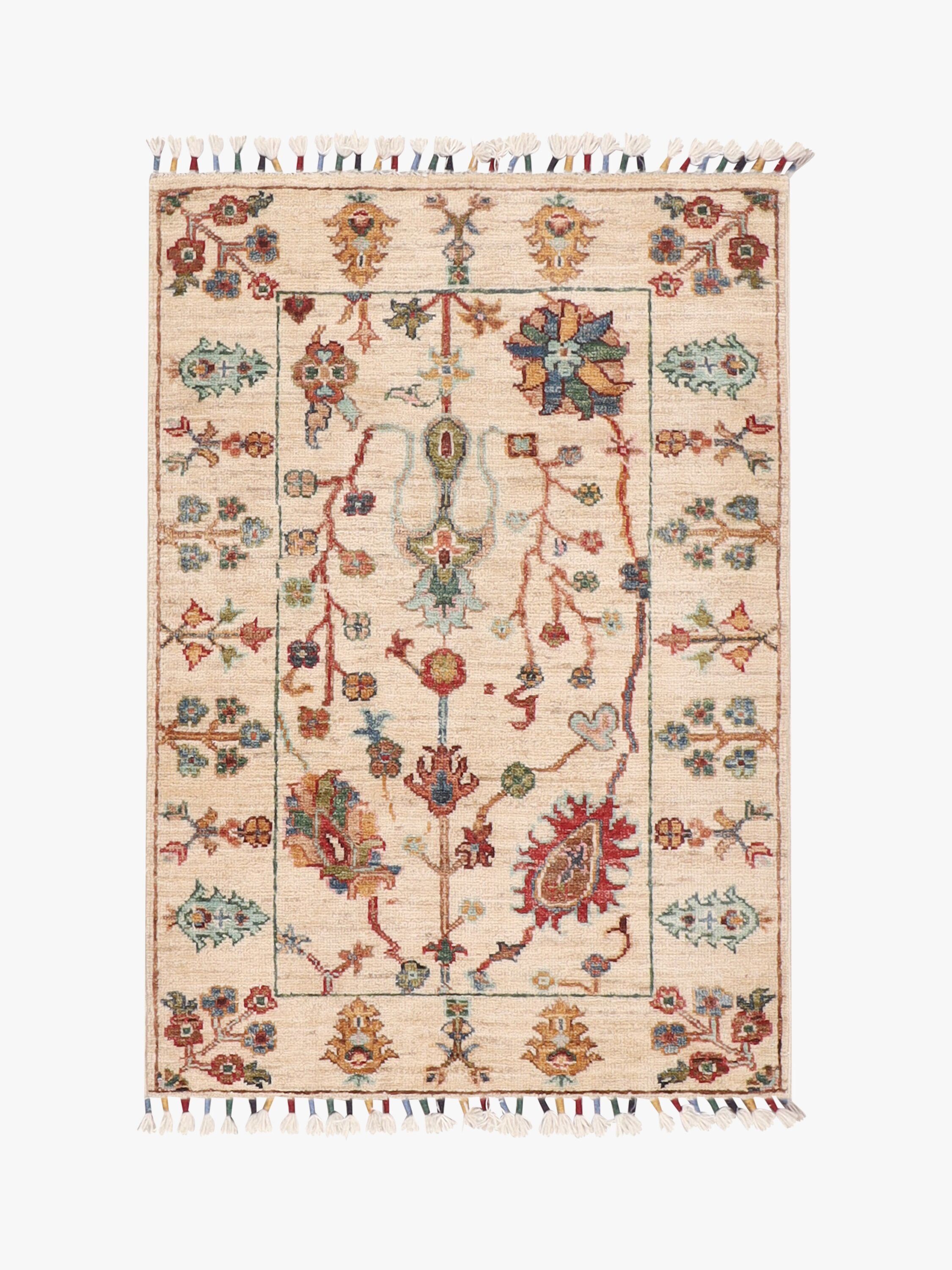 Sultani Ivory Rug PC 55632 - 0.93m X 0.56m