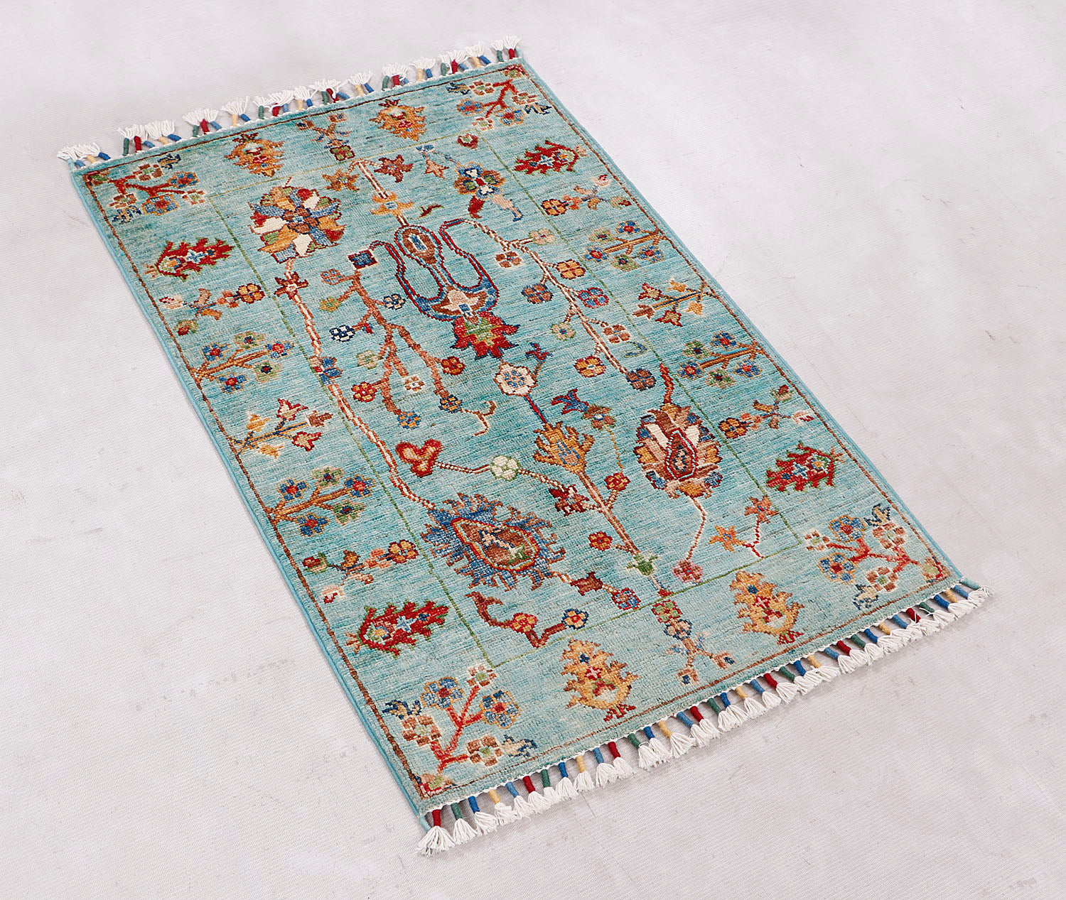 Sultani Aqua Rug PC 56831 - 0.93m X 0.61m