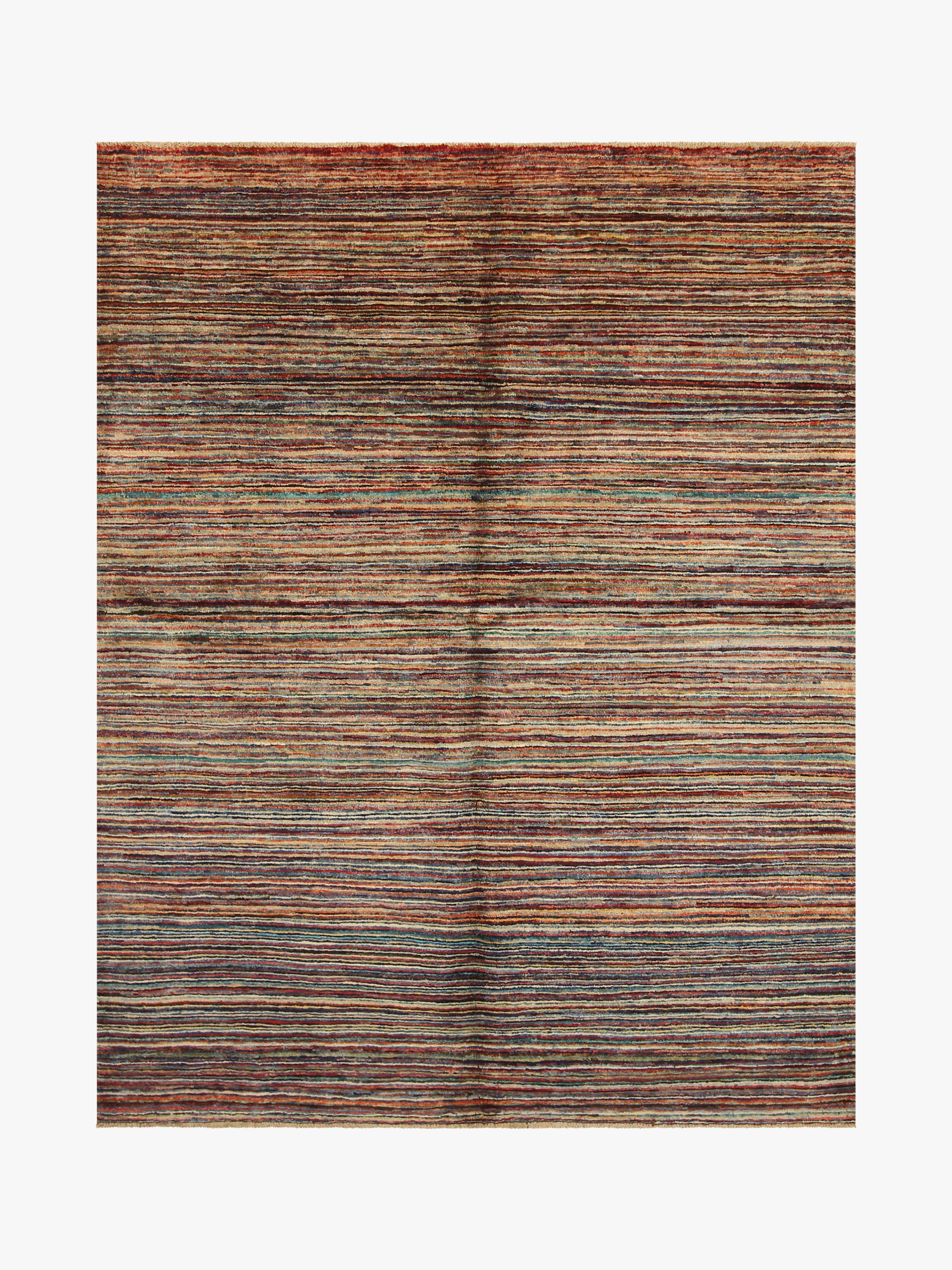 Stripe Gabbeh Multi Rug PC 54809 - 1.94m X 1.51m