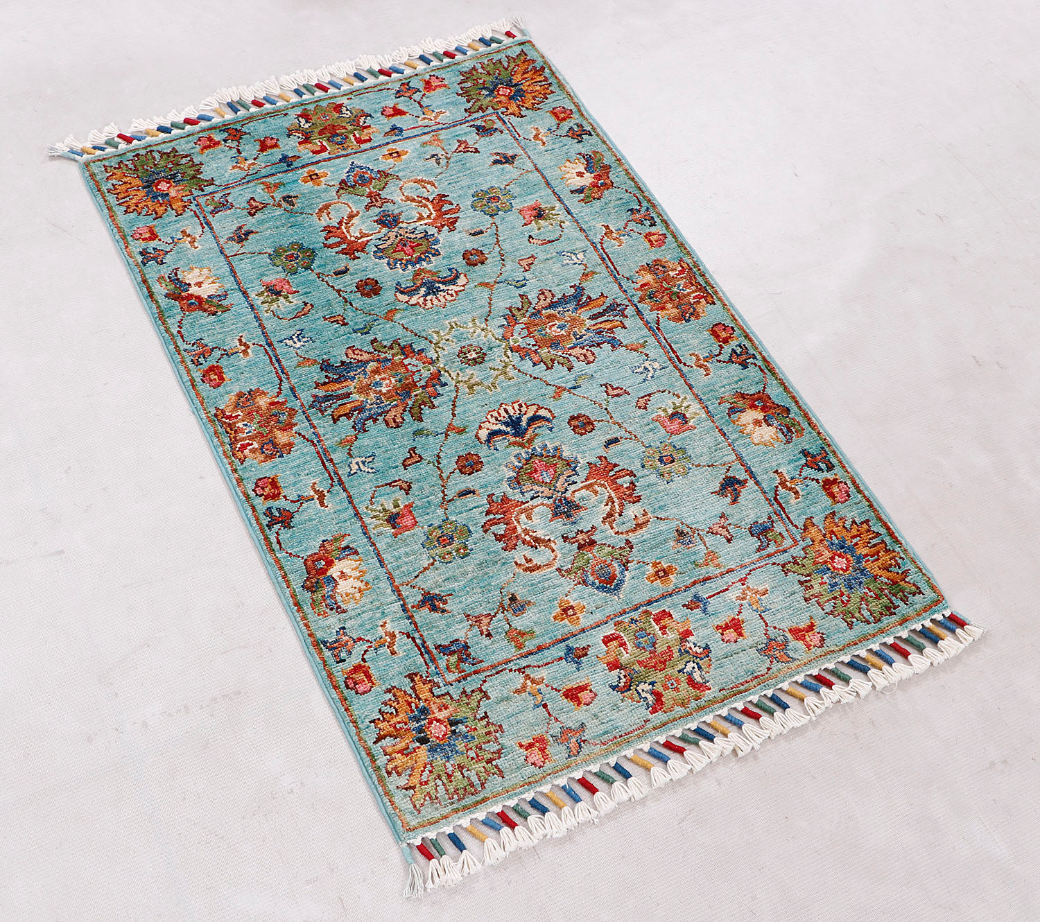 Sultani Aqua Rug PC 56695 - 0.95m X 0.62m