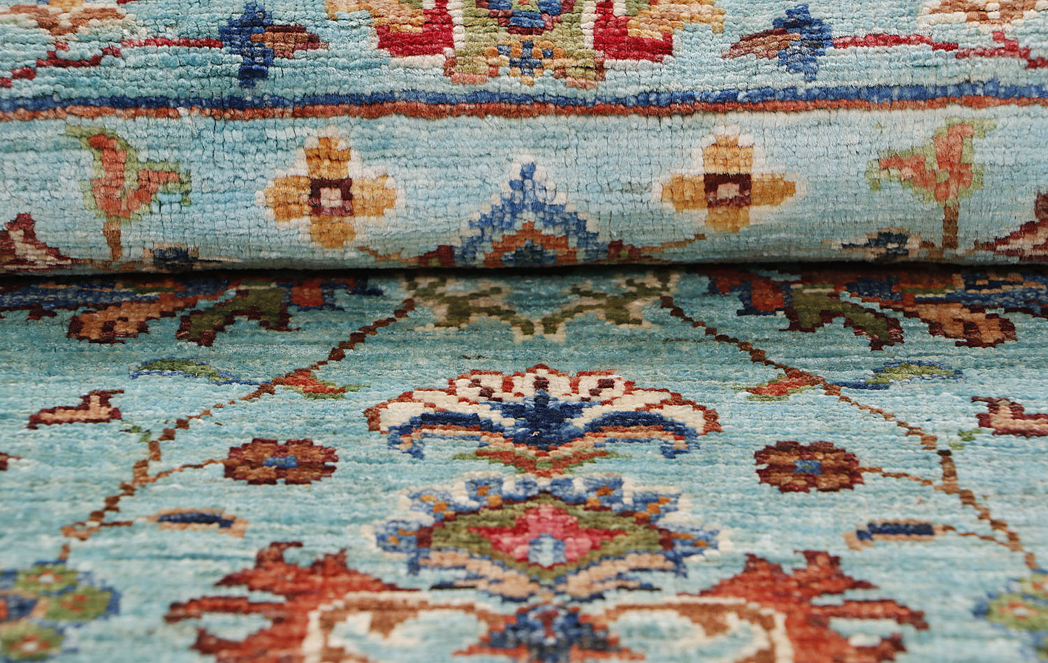 Sultani Aqua Rug PC 56695 - 0.95m X 0.62m