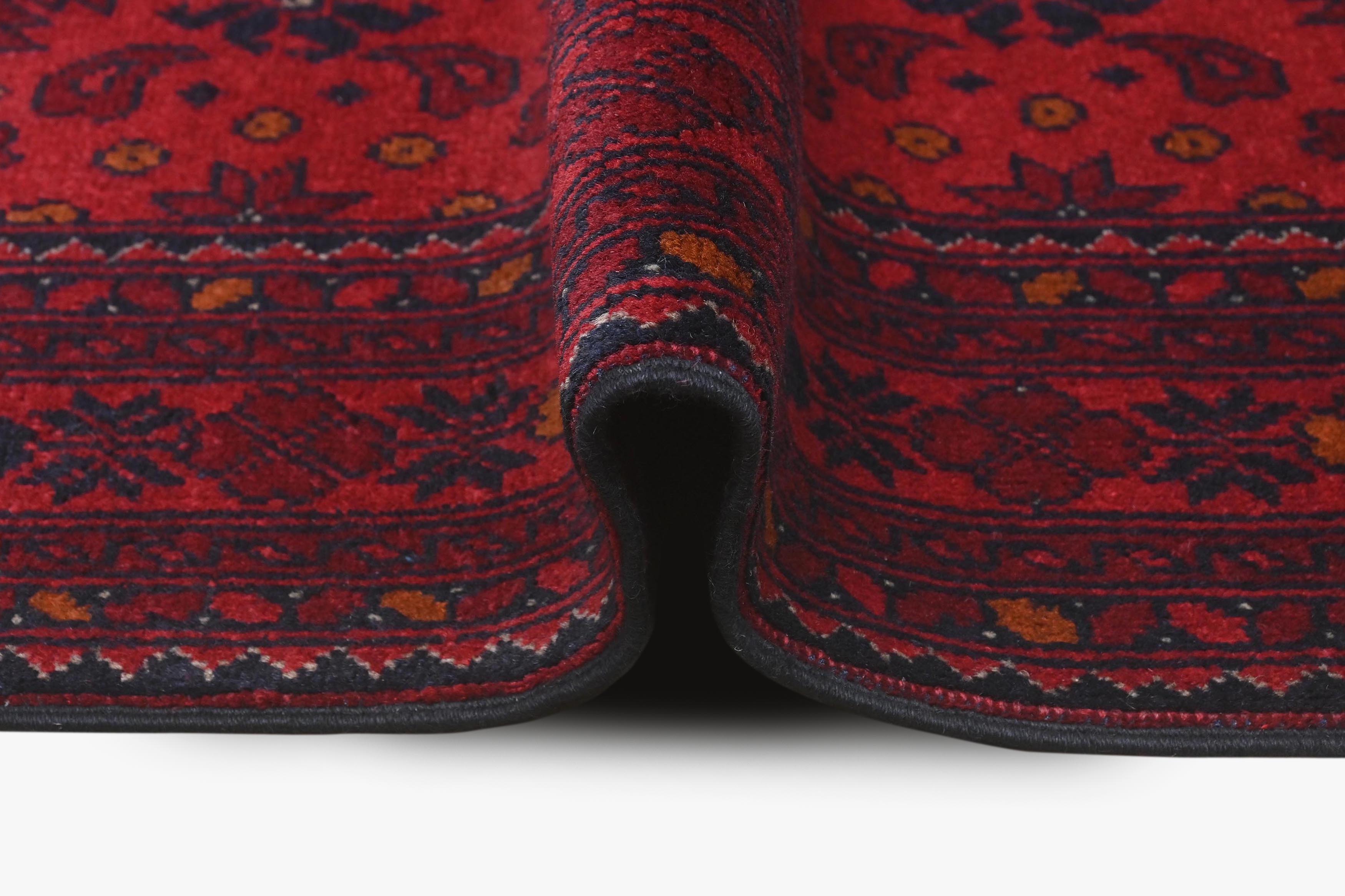Khal Mohammadi Red Rug PC 57749 - 1.94m X 1.23m