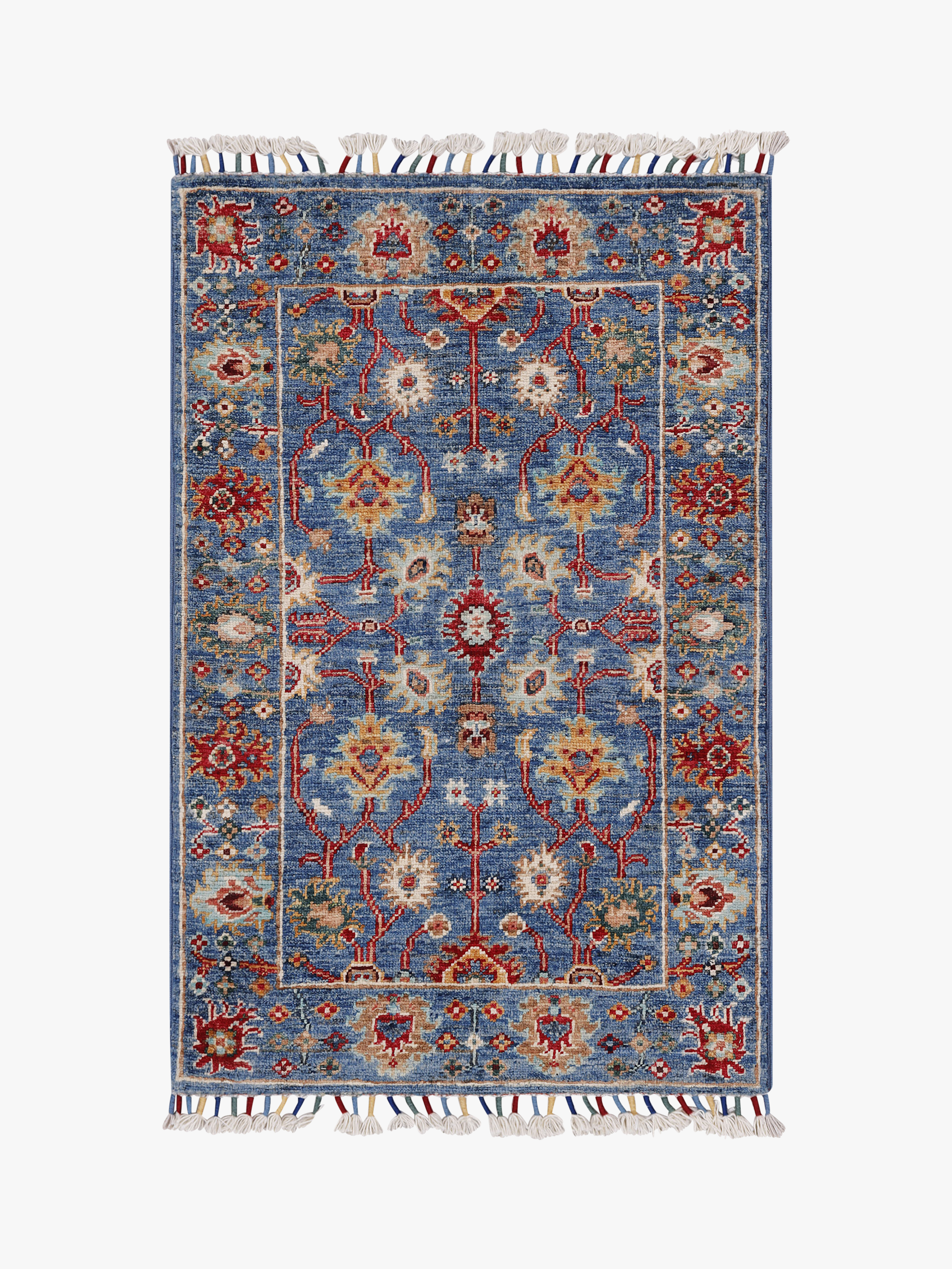 Sultani Blue Rug PC 56768 - 0.92m X 0.60m