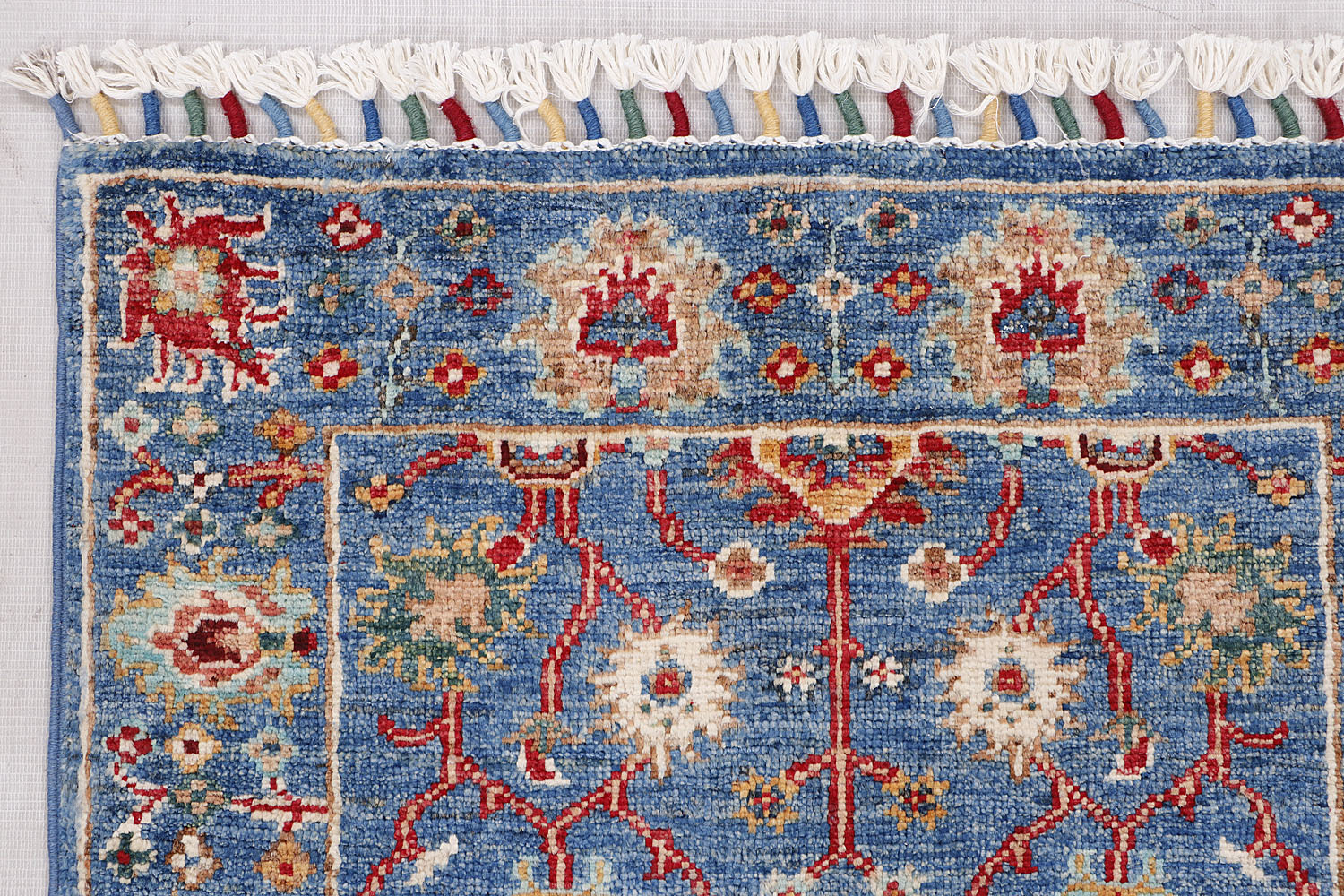 Sultani Blue Rug PC 56768 - 0.92m X 0.60m