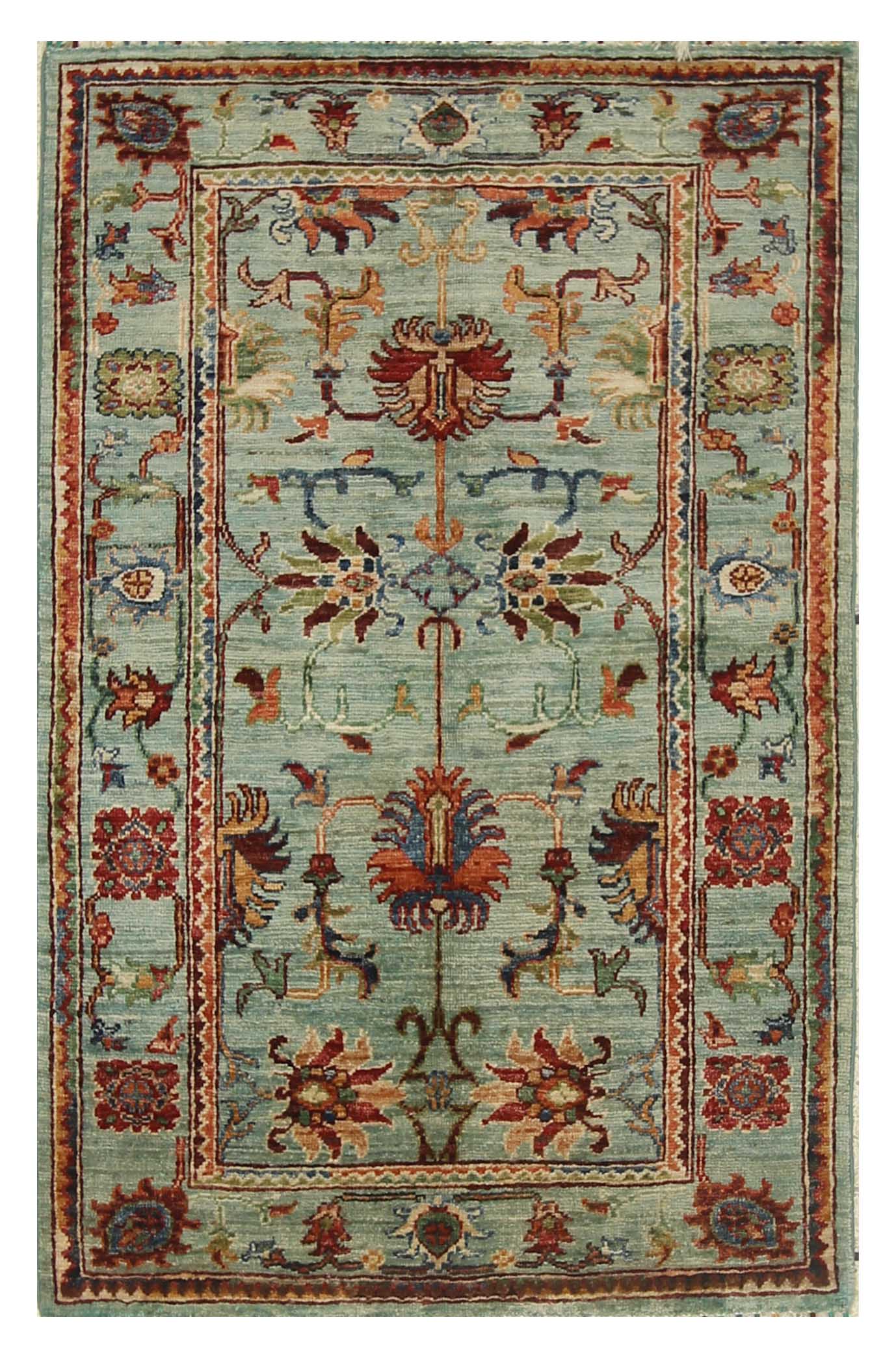 Sultani Blue Rug PC 55865 - 1.20m X 0.80m