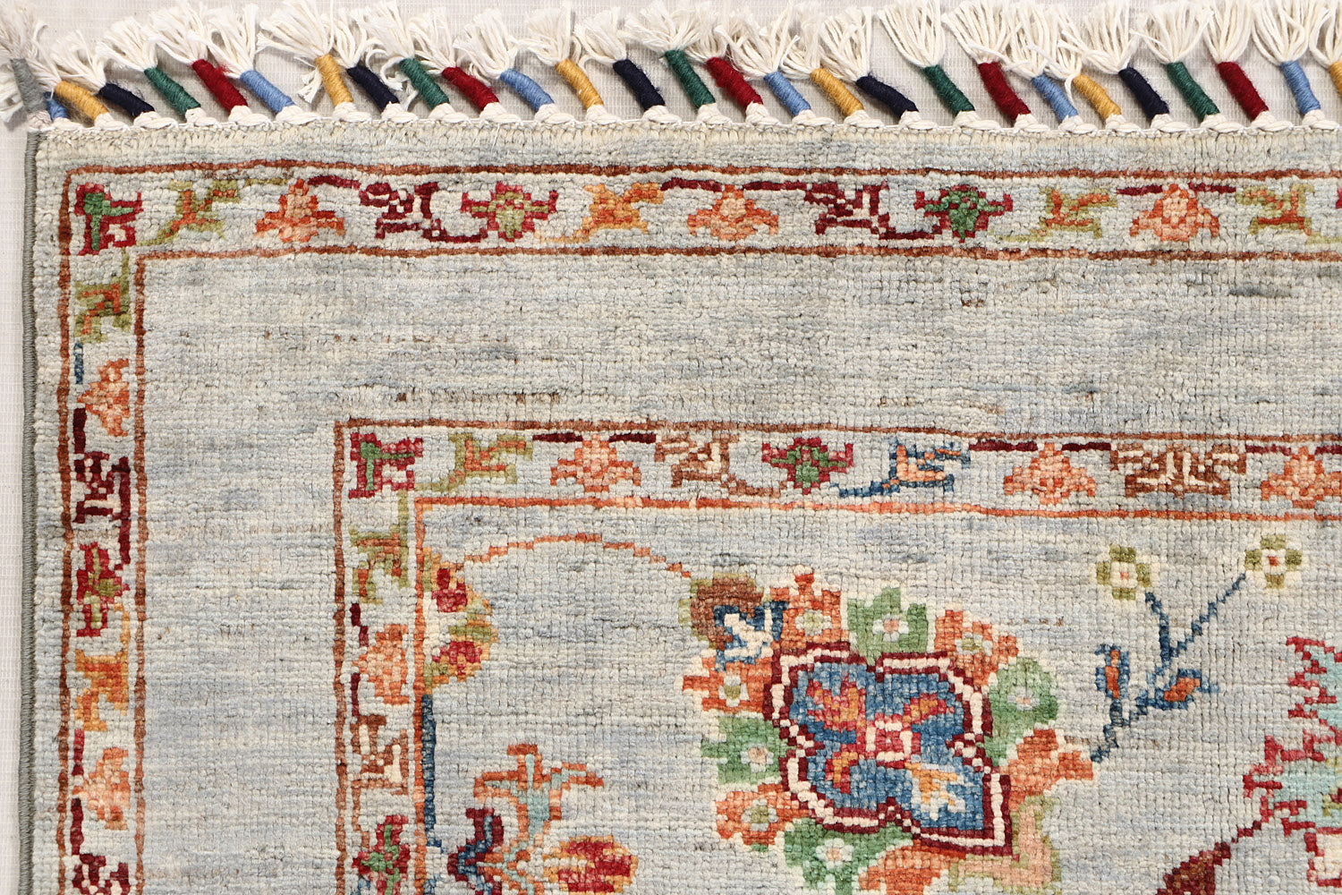 Sultani Grey Rug PC 55796 - 1.19m X 0.81m