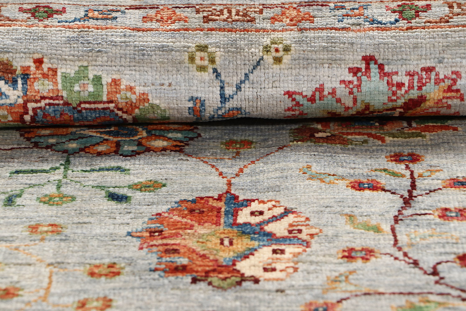 Sultani Grey Rug PC 55796 - 1.19m X 0.81m