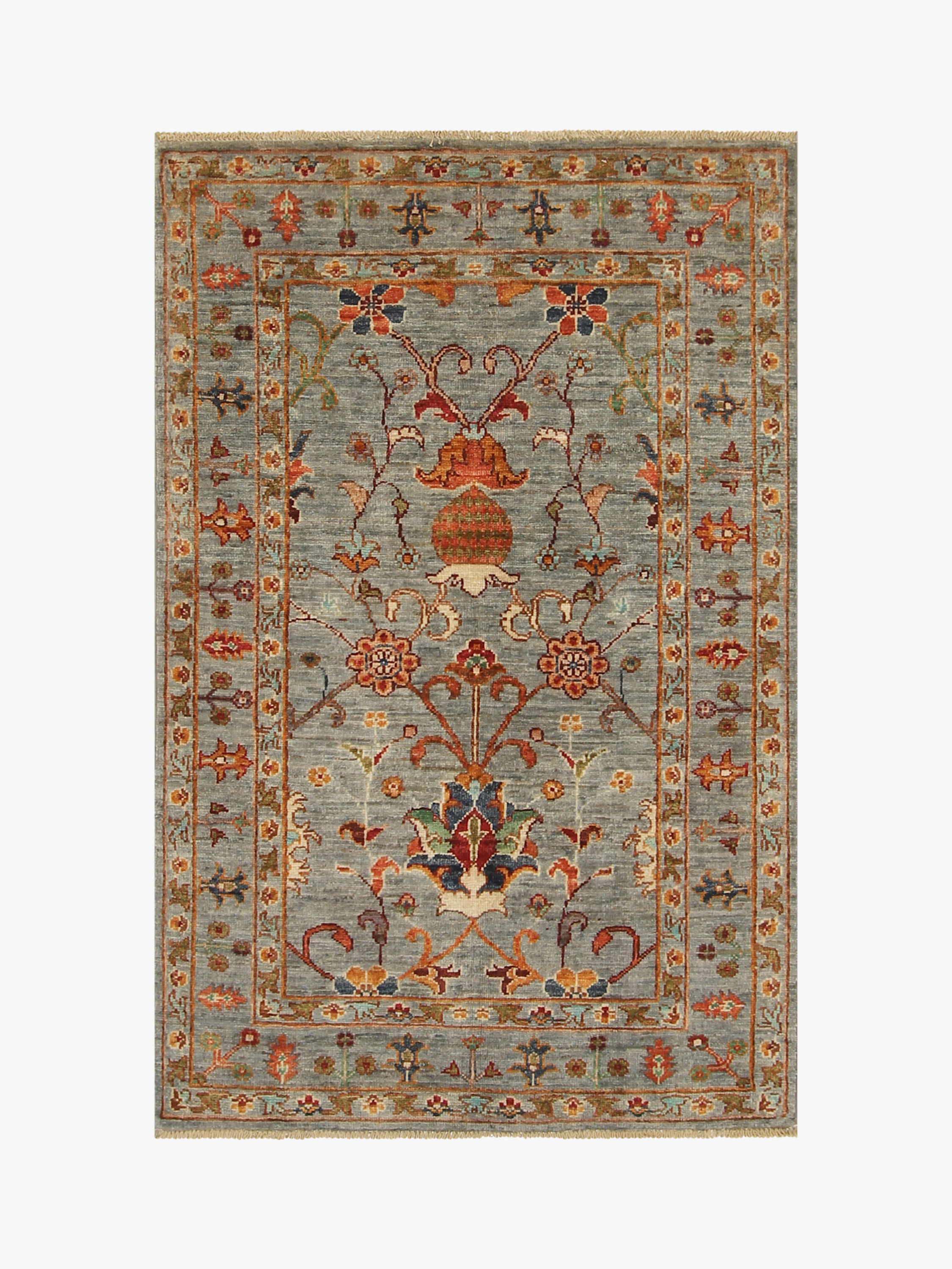 Sultani Grey Rug PC 53324 - 1.30m X 0.81m
