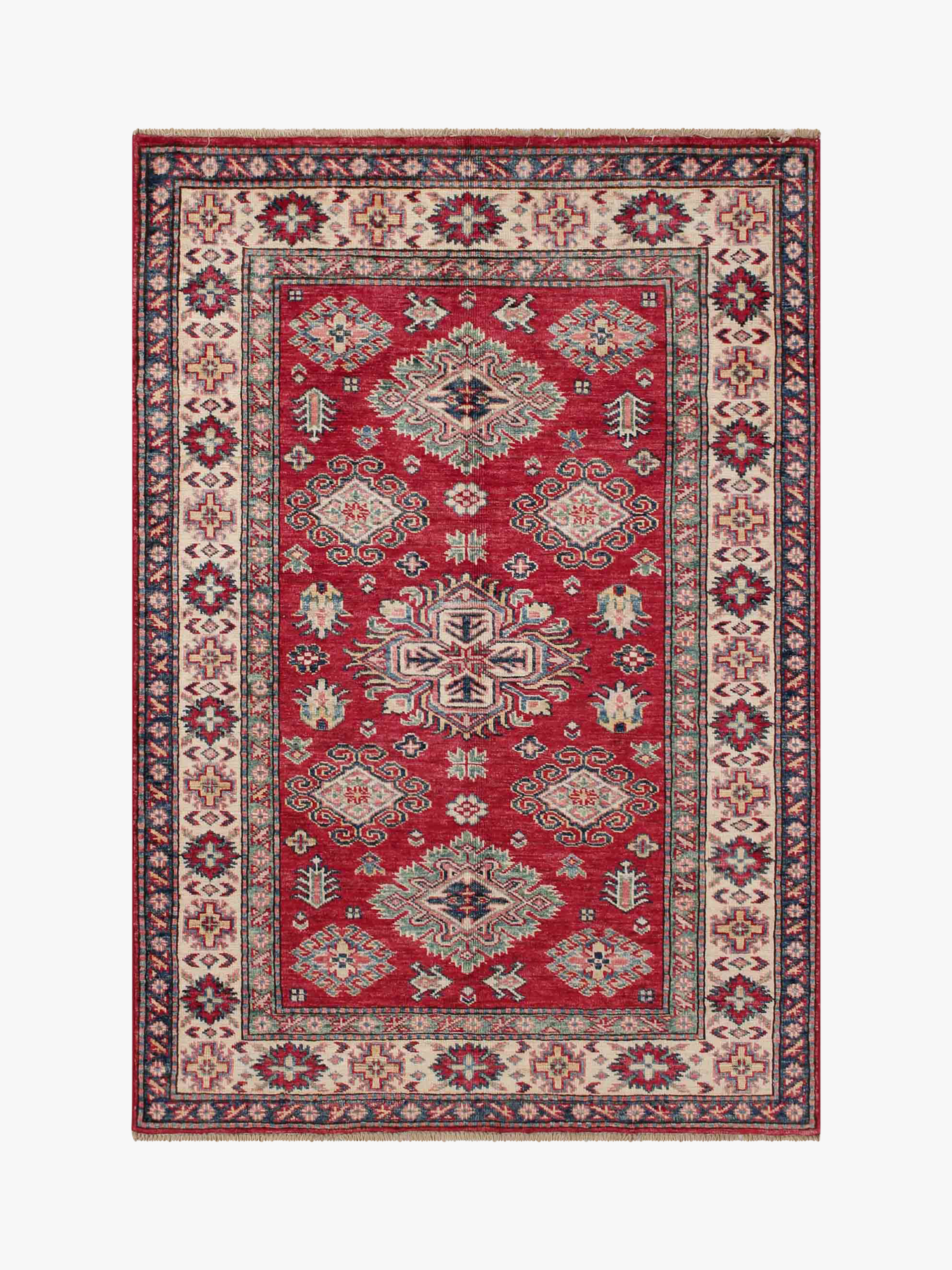 Supreme Kazak Red Rug PC 53717 - 1.44m X 1.03m