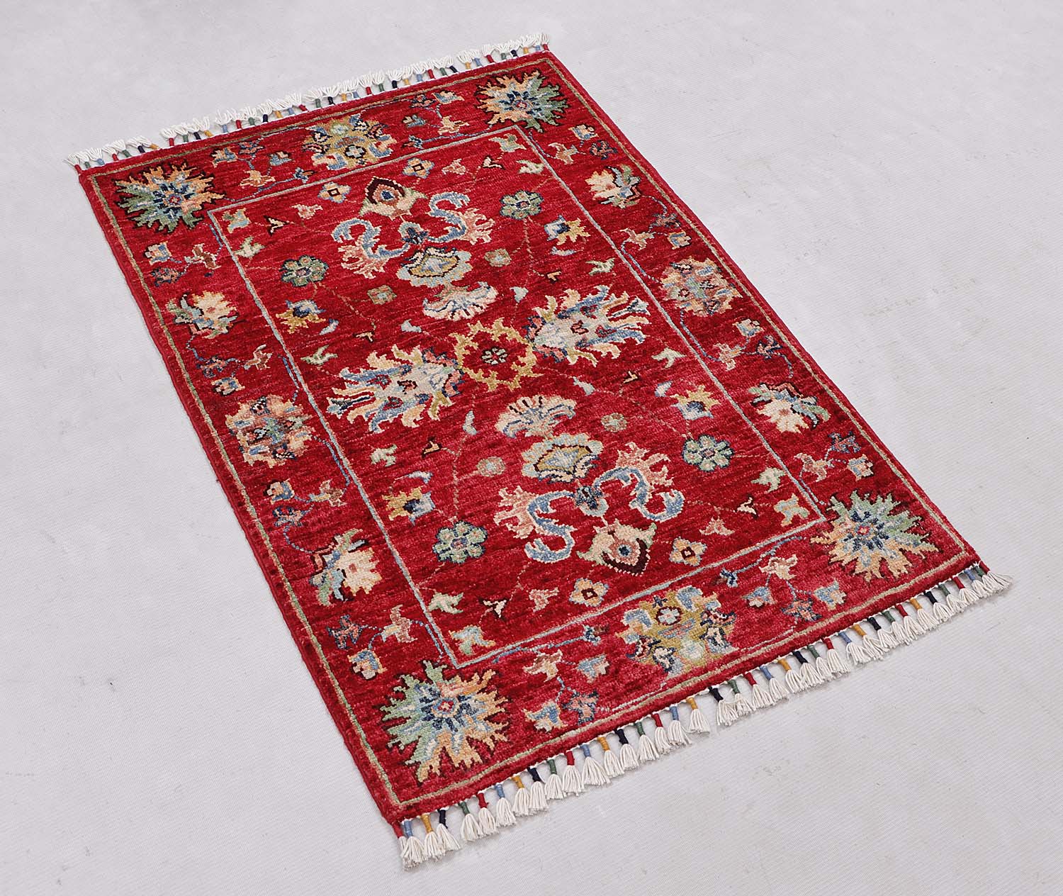 Sultani Red Rug PC 56683 - 0.91m X 0.63m