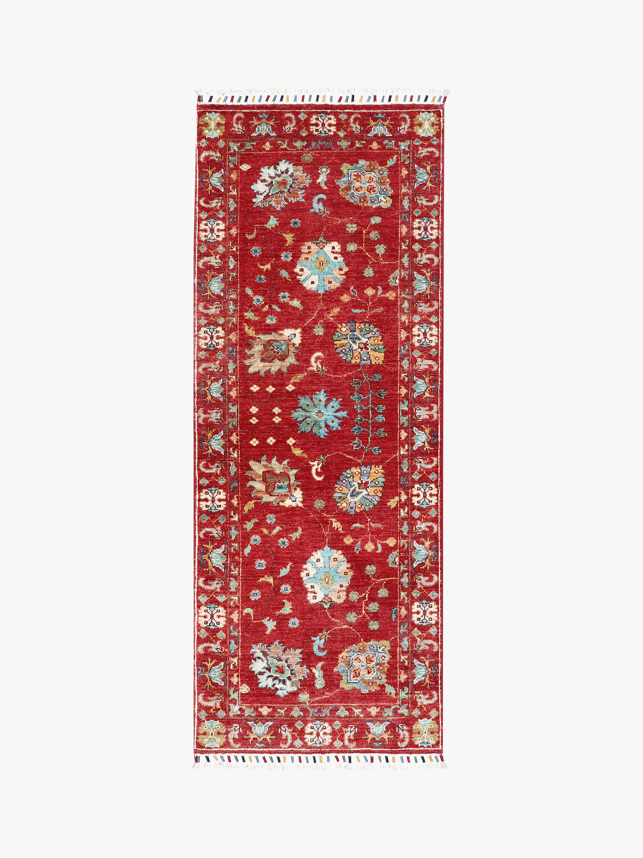 Sultani Red Rug PC 57713 - 1.65m X 0.63m