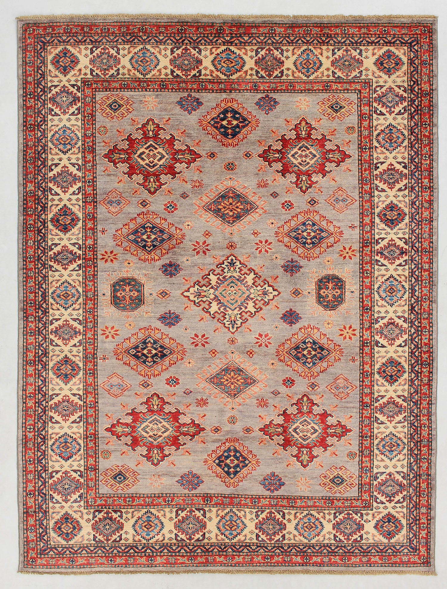 Supreme Kazak Grey Rug PC 54516 - 1.99m X 1.53m