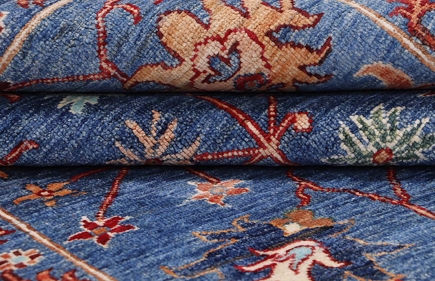 Sultani Blue Rug PC 56710 - 2.38m X 1.77m