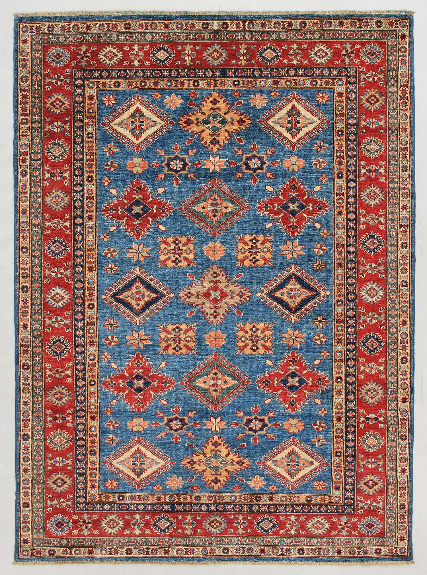Supreme Kazak Blue Rug PC 54517 - 2.07m X 1.54m