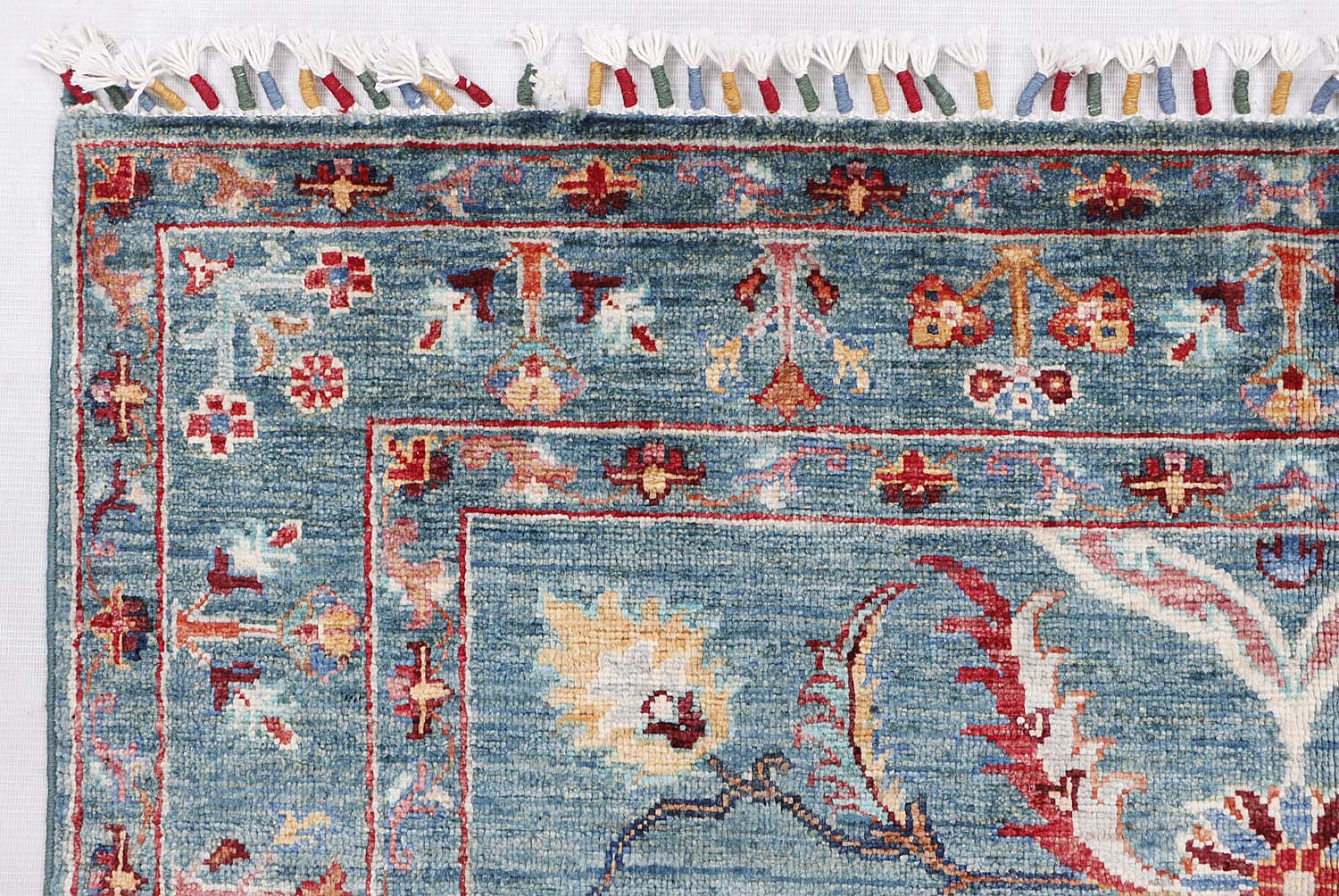 Pictorial Green Rug PC 56877 - 1.82m X 1.22m