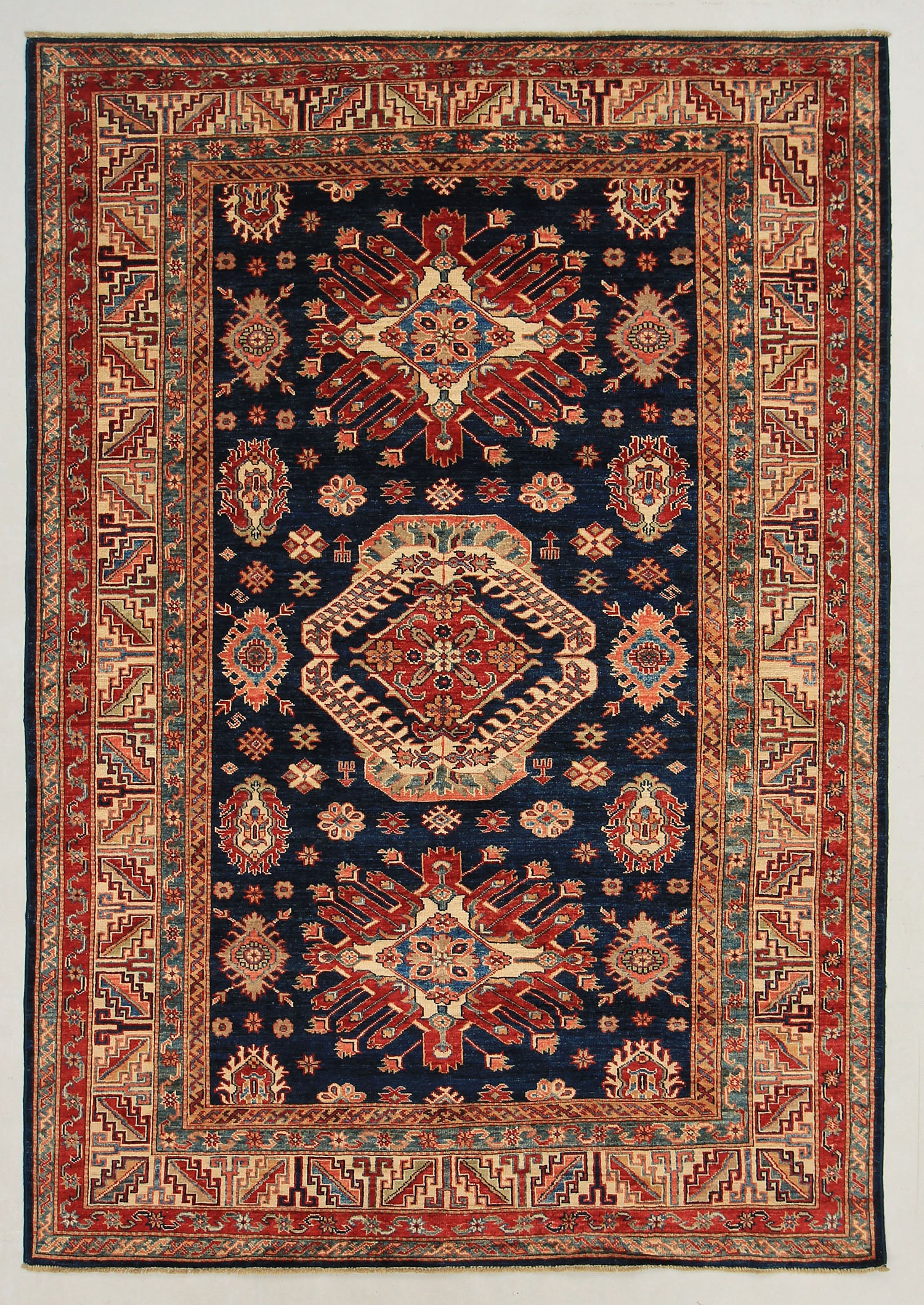 Supreme Kazak Blue Rug PC 54531 - 2.41m X 1.72m