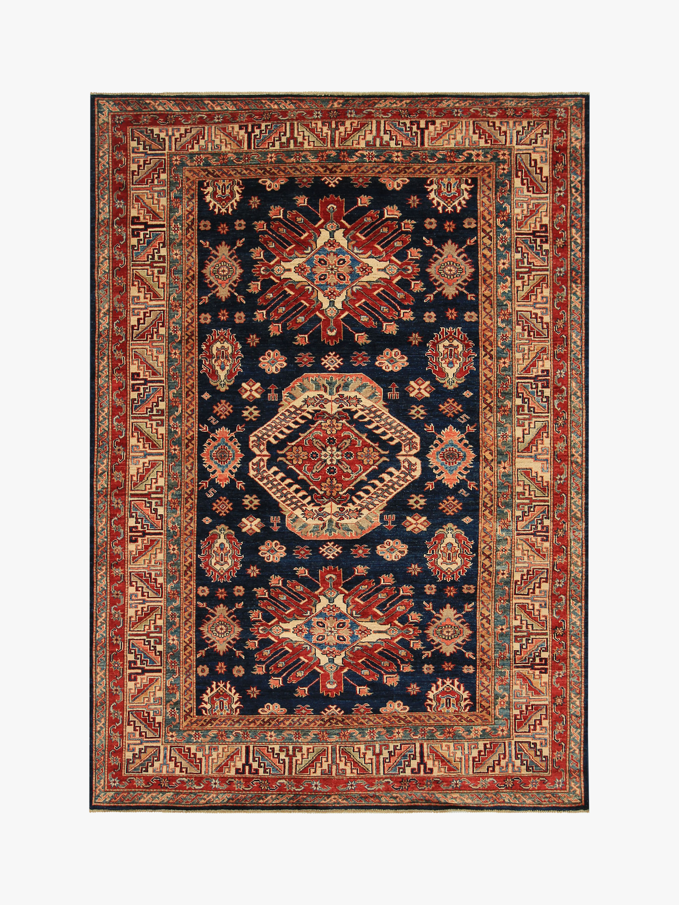 Supreme Kazak Blue Rug PC 54531 - 2.41m X 1.72m