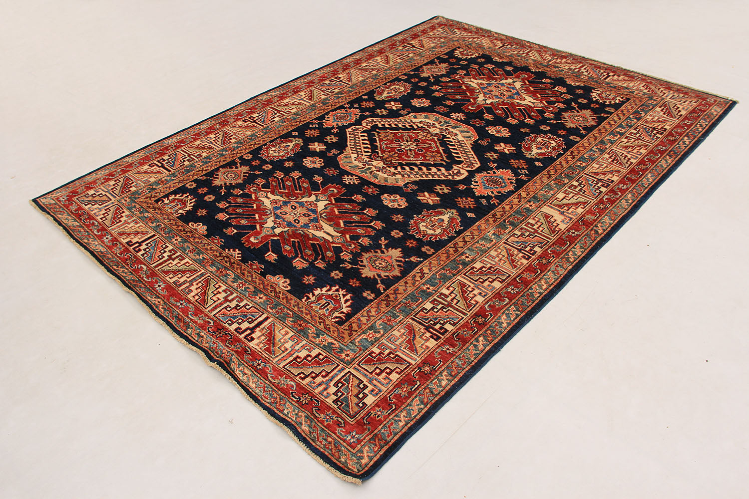 Supreme Kazak Blue Rug PC 54531 - 2.41m X 1.72m