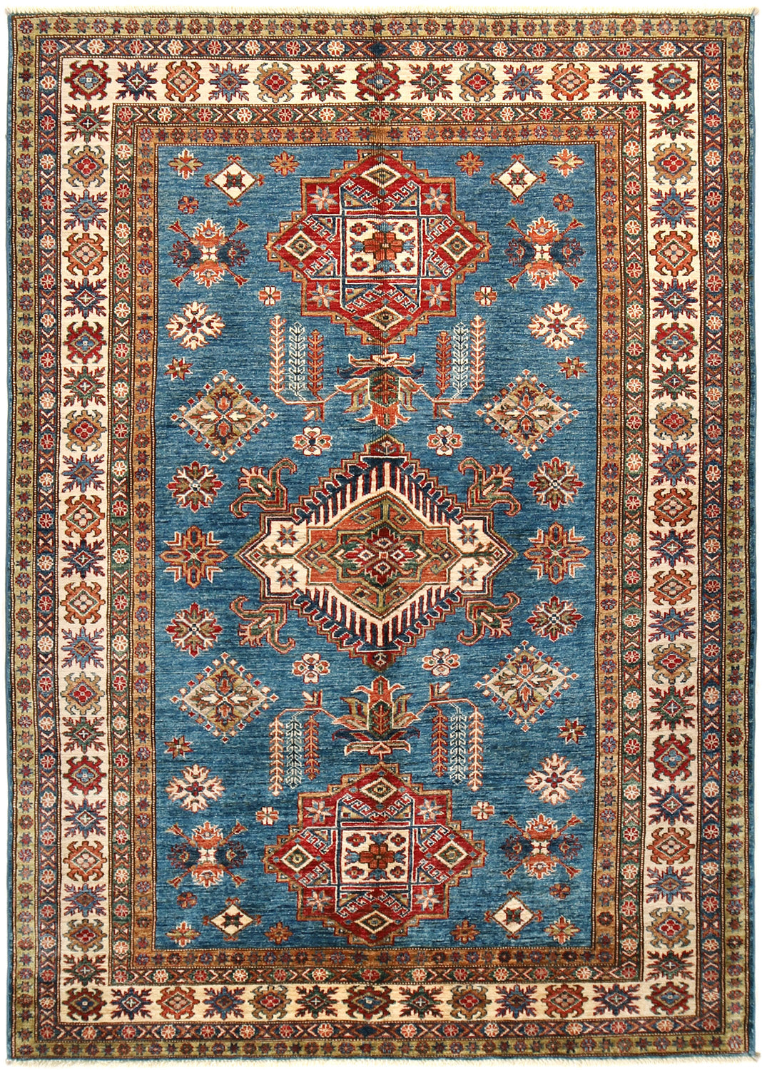 Supreme Kazak Blue Rug PC 53730 - 2.42m X 1.67m