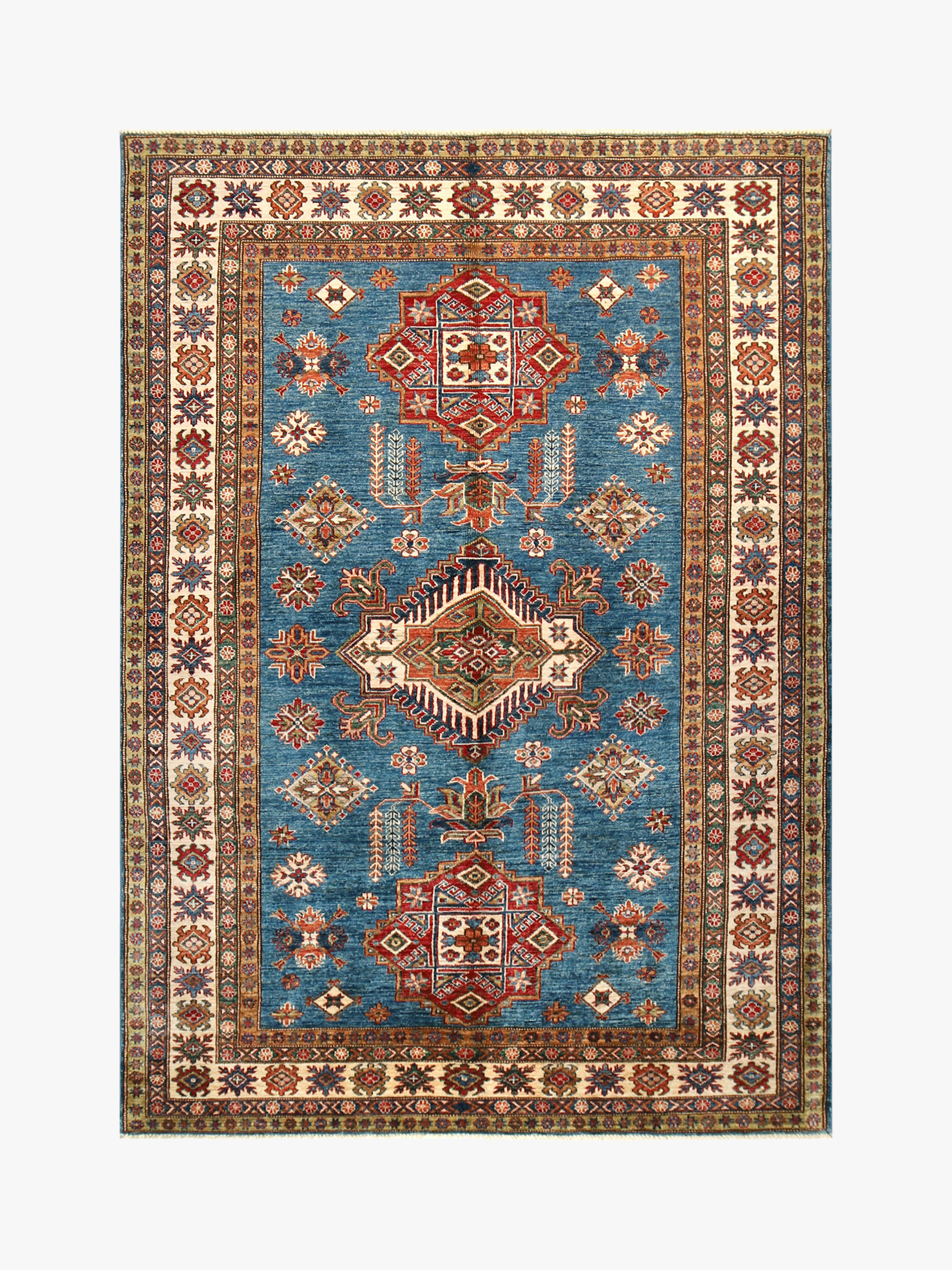Supreme Kazak Blue Rug PC 53730 - 2.42m X 1.67m