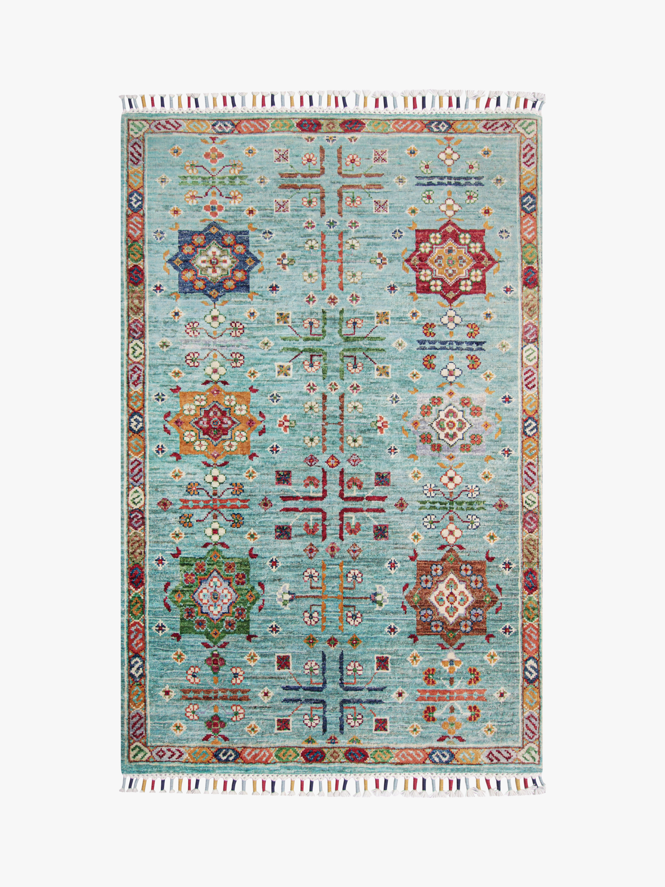Sultani Aqua Rug PC 57477 - 1.22m X 0.87m