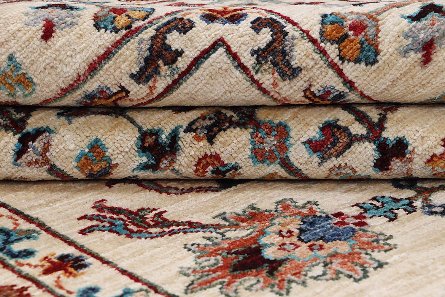 Pictorial Ivory Rug PC 56869 - 1.87m X 1.25m
