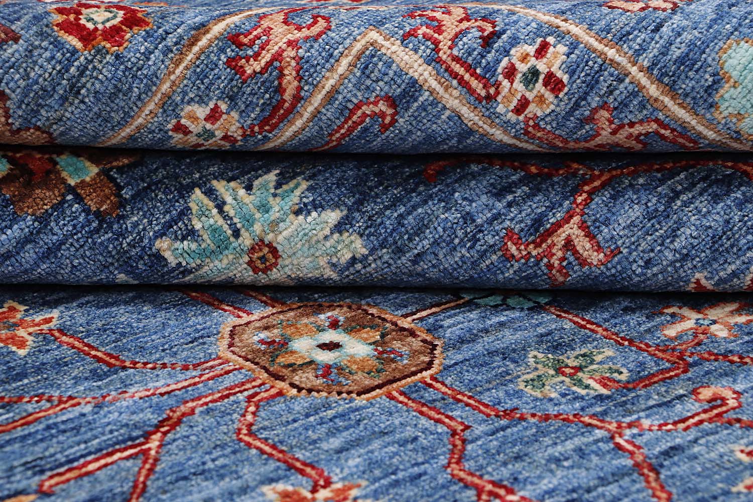 Sultani Blue Rug PC 56718 - 2.44m X 1.77m