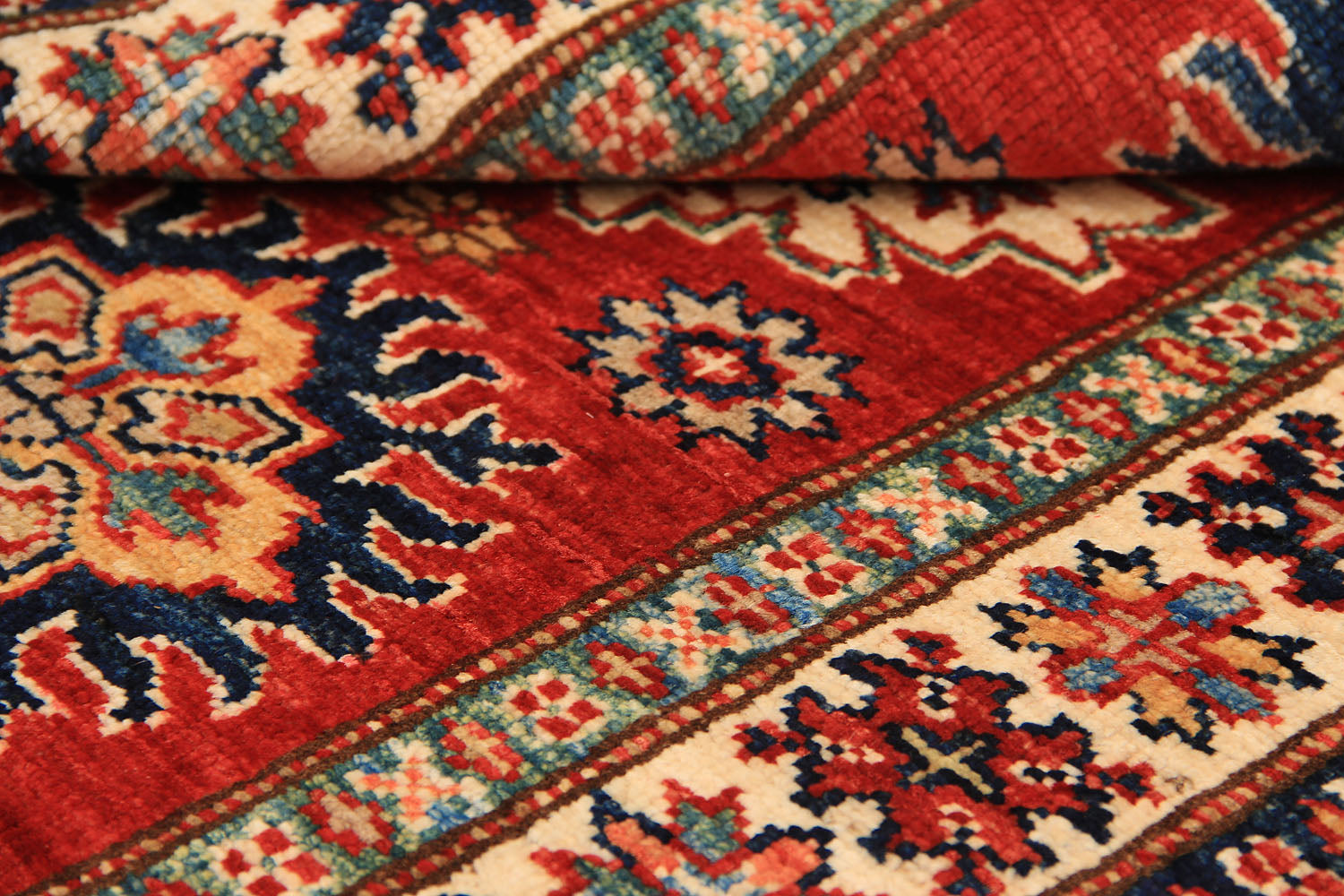Supreme Kazak Red Rug PC 54408 - 0.88m X 0.62m