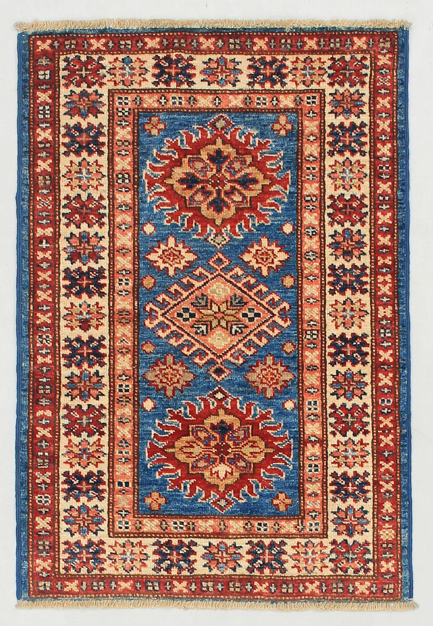 Supreme Kazak Blue Rug PC 54394 - 0.88m X 0.60m