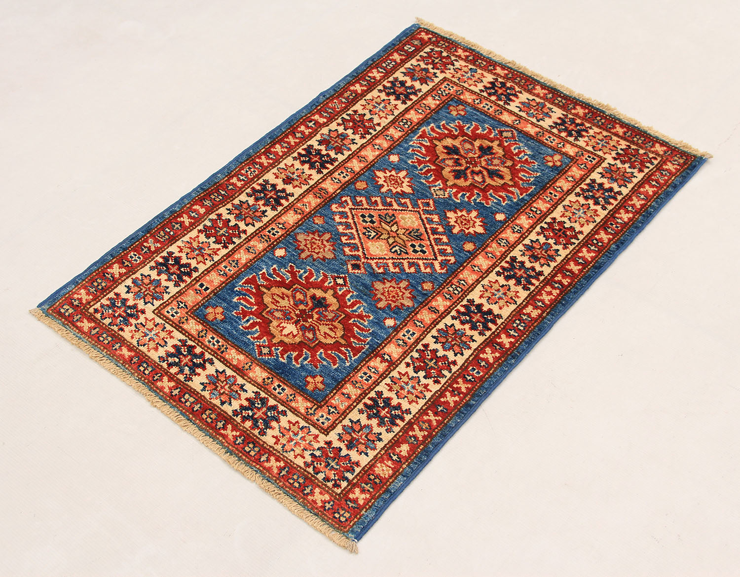 Supreme Kazak Blue Rug PC 54394 - 0.88m X 0.60m