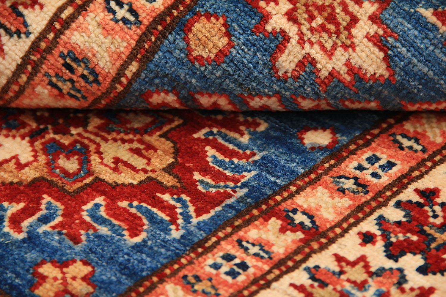 Supreme Kazak Blue Rug PC 54394 - 0.88m X 0.60m