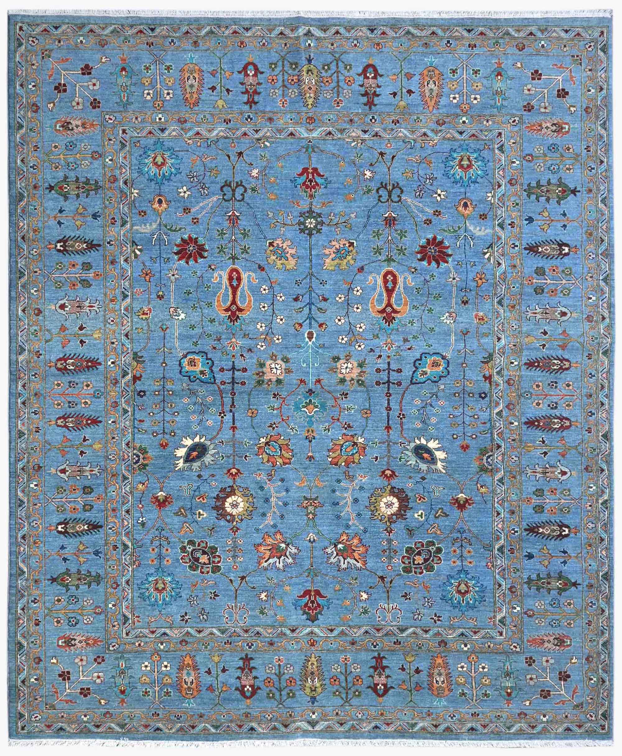 Sultani Blue Rug PC 56090 - 2.98m X 2.45m