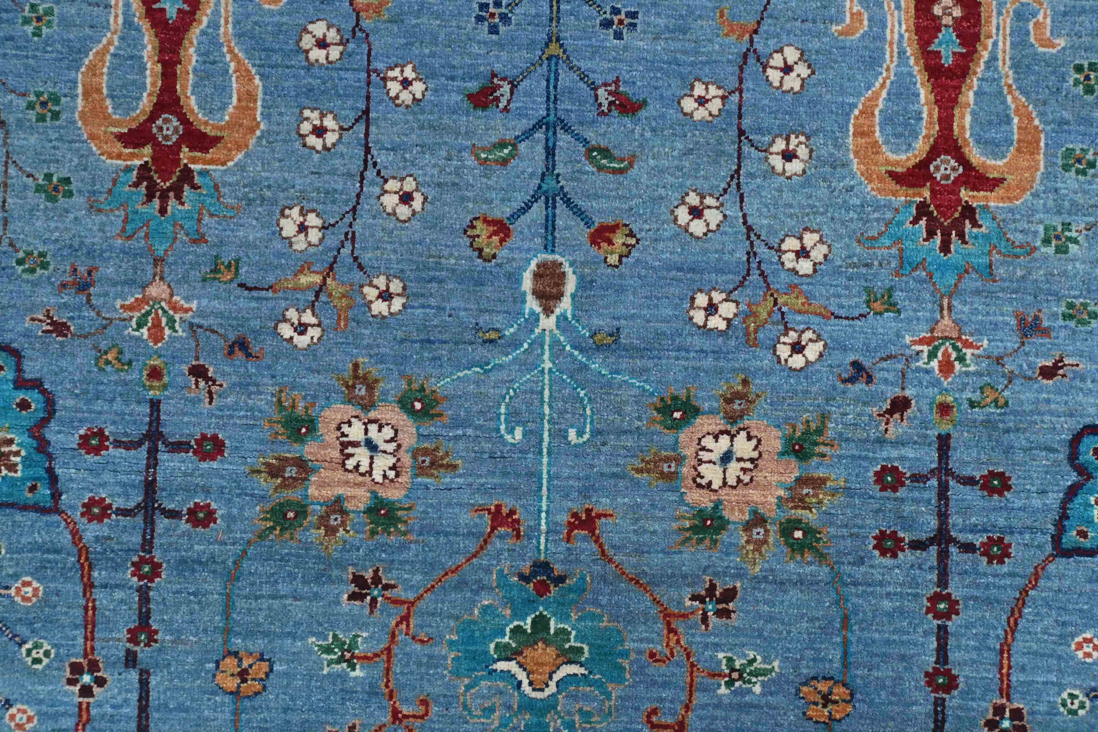 Sultani Blue Rug PC 56090 - 2.98m X 2.45m