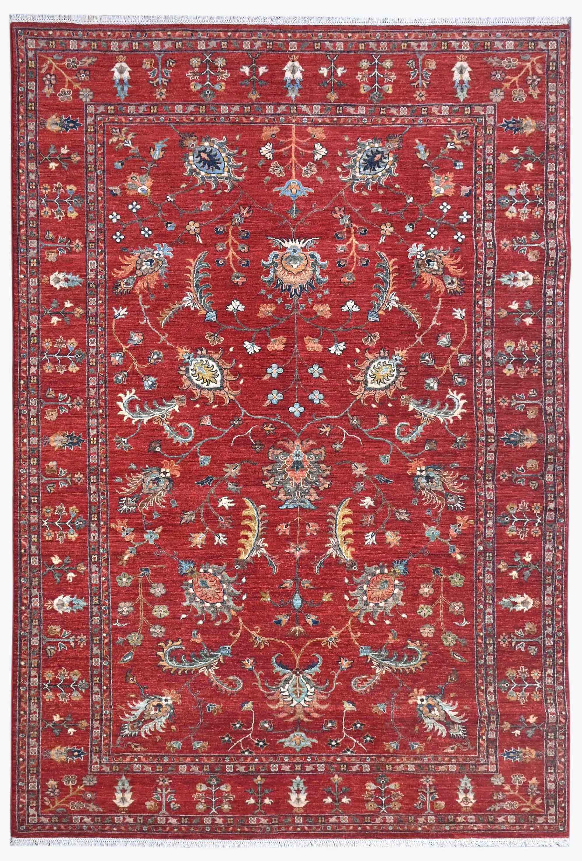 Sultani Red Rug PC 56092 - 3.00m X 2.03m