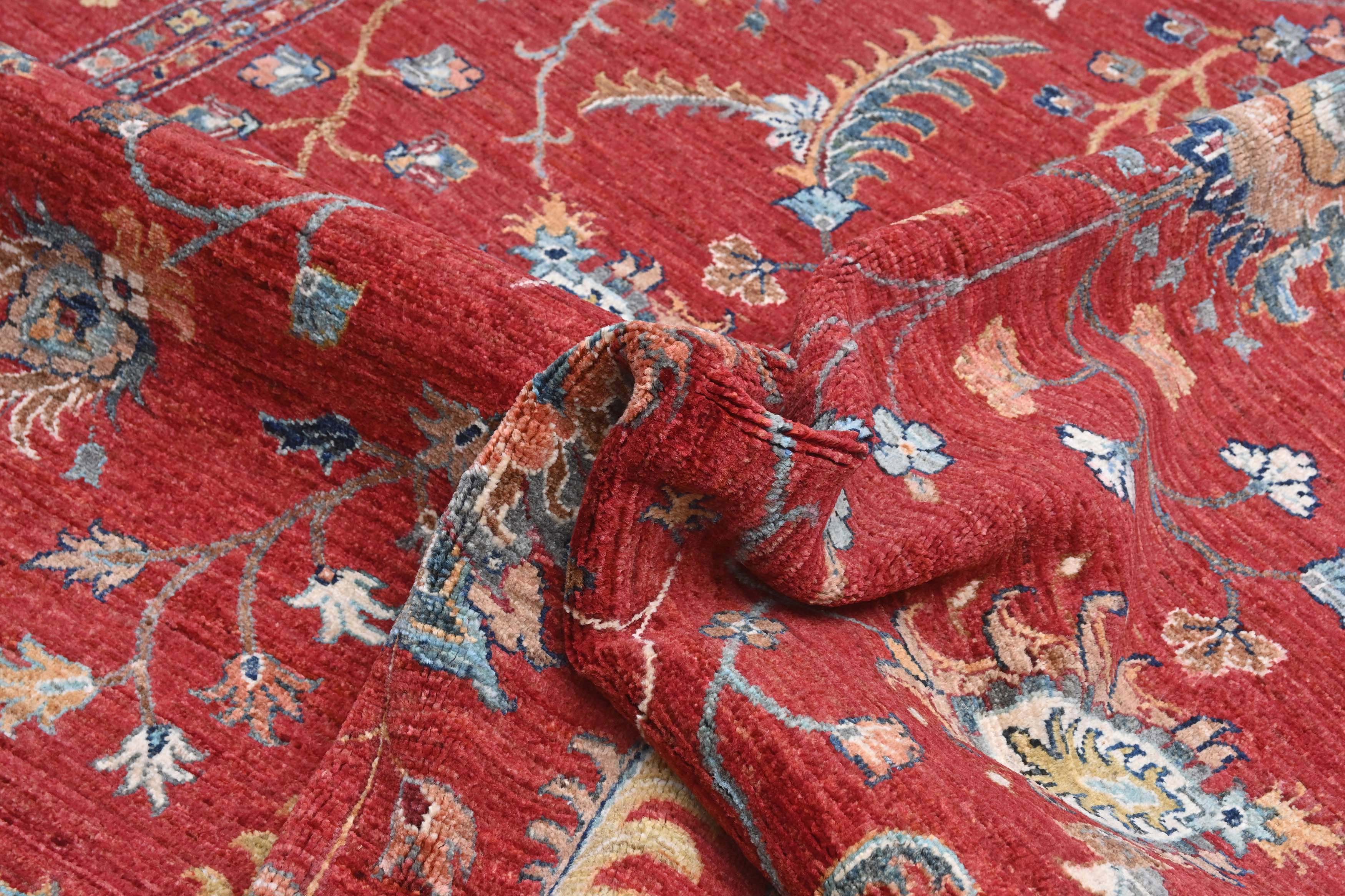 Sultani Red Rug PC 56092 - 3.00m X 2.03m
