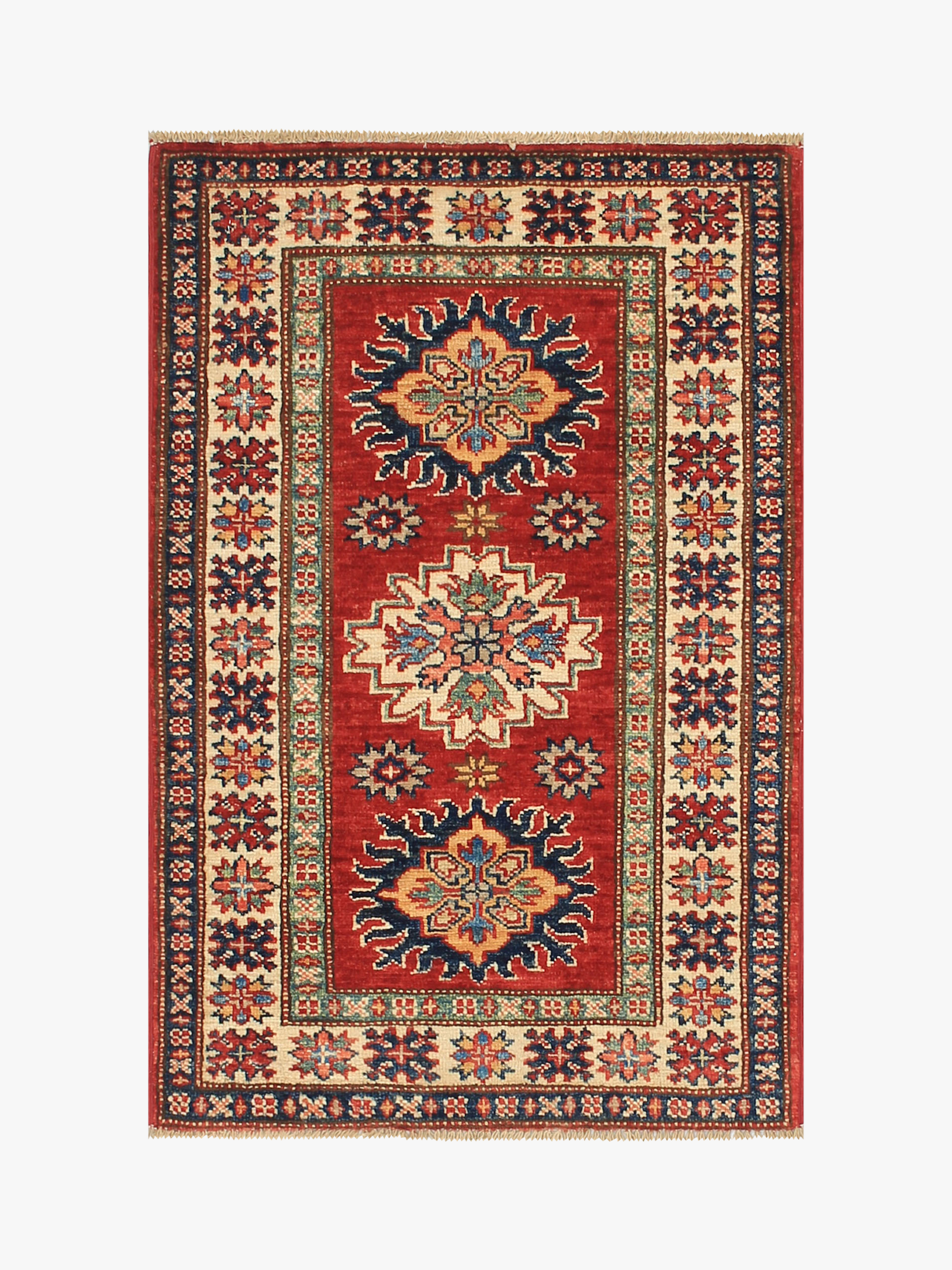 Supreme Kazak Red Rug PC 54409 - 0.95m X 0.63m