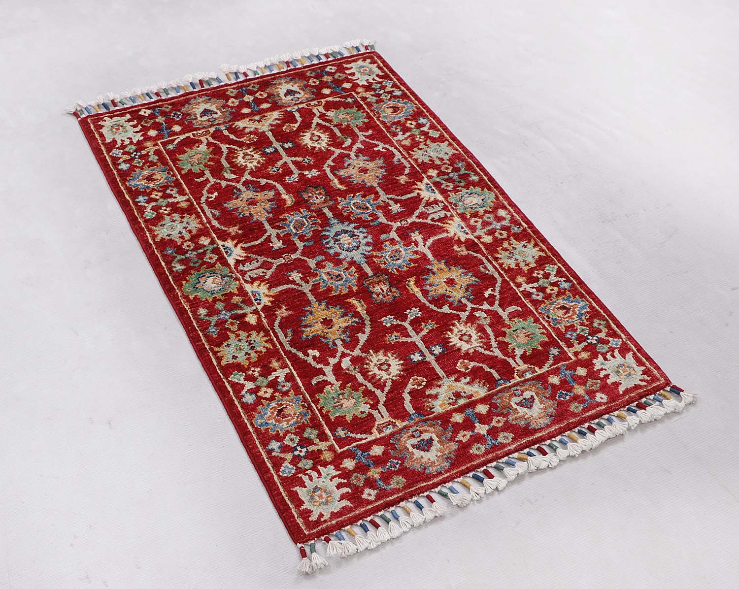 Sultani Red Rug PC 56760 - 0.93m X 0.62m