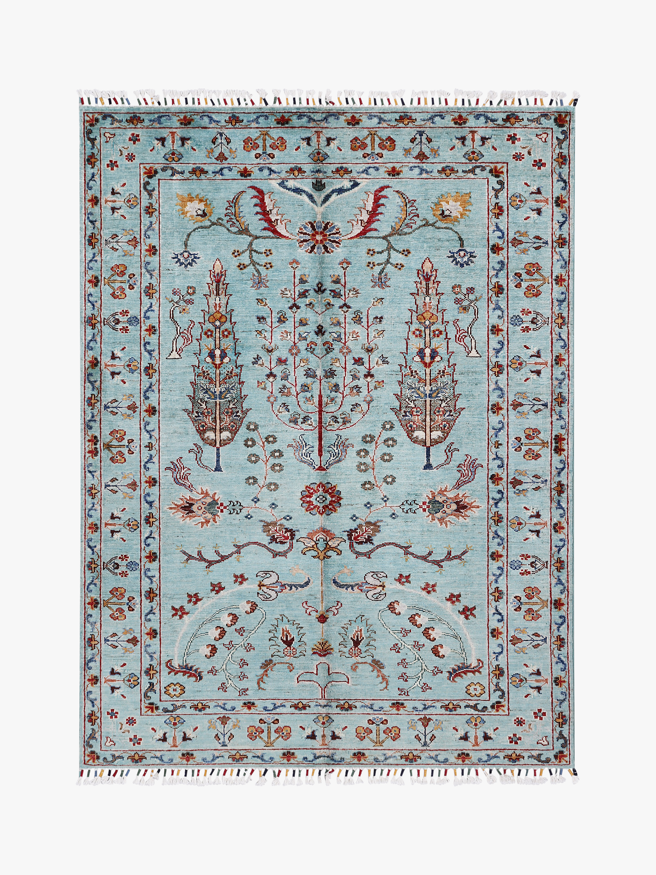 Pictorial Aqua Rug PC 56879 - 1.70m X 1.27m