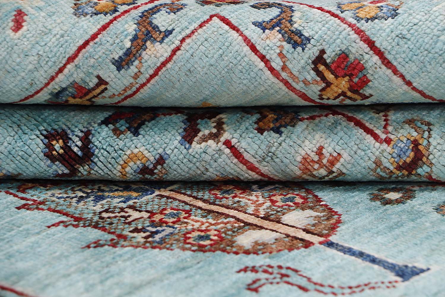 Pictorial Aqua Rug PC 56879 - 1.70m X 1.27m