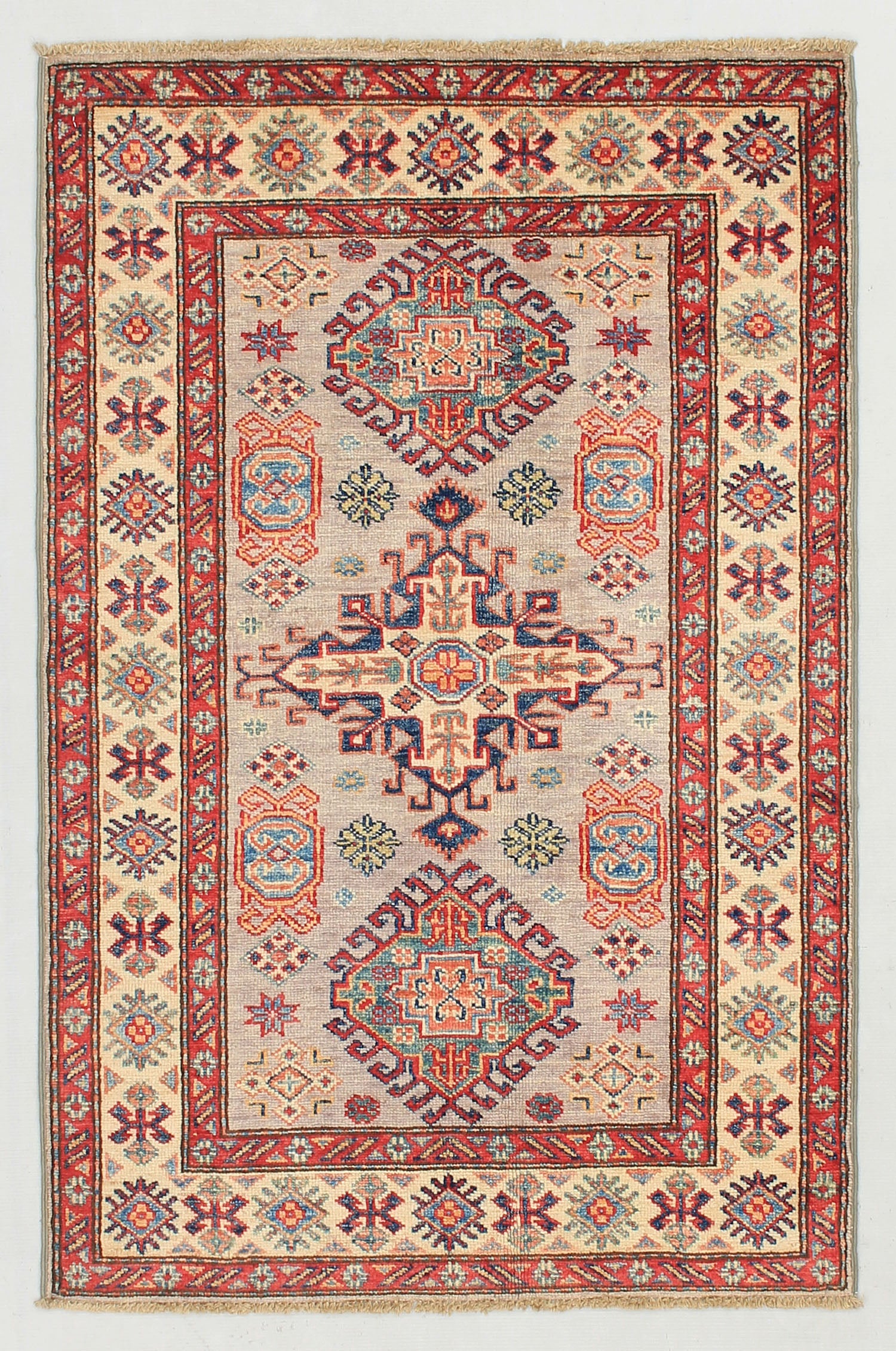 Supreme Kazak Grey Rug PC 54446 - 1.20m X 0.80m