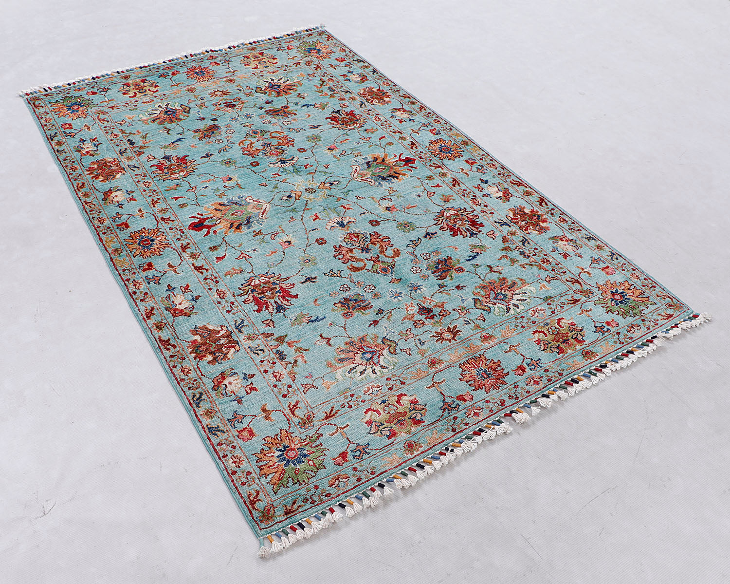 Sultani Aqua Rug PC 56666 - 1.84m X 1.21m