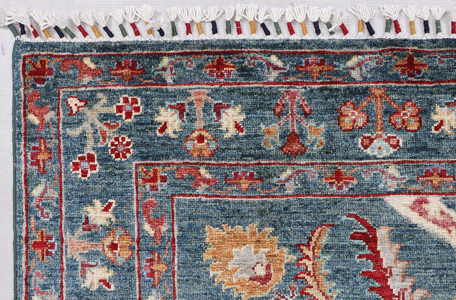 Pictorial Green Rug PC 56881 - 1.73m X 1.25m