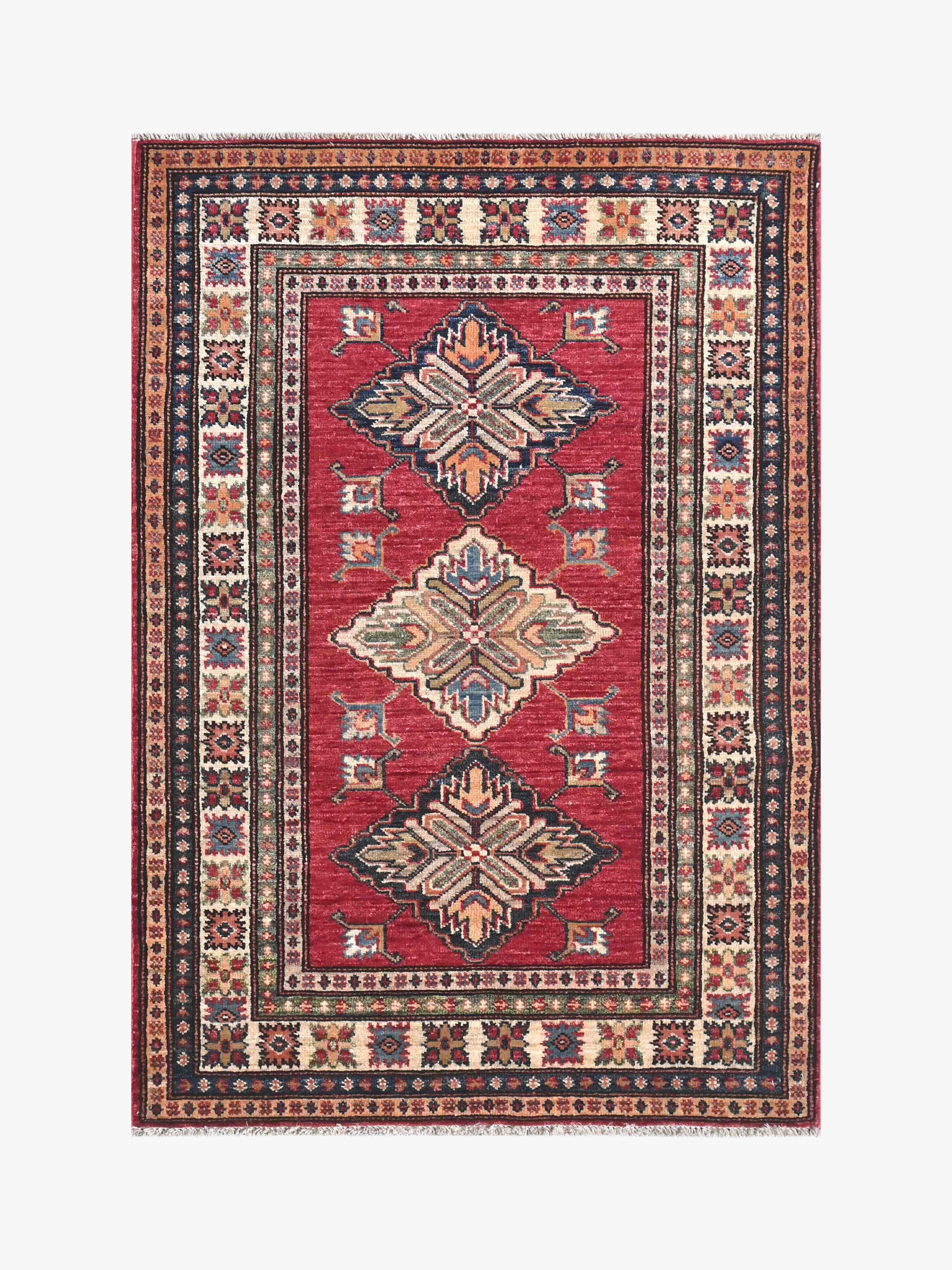 Supreme Kazak Red Rug PC 56107 - 1.22m X 0.86m