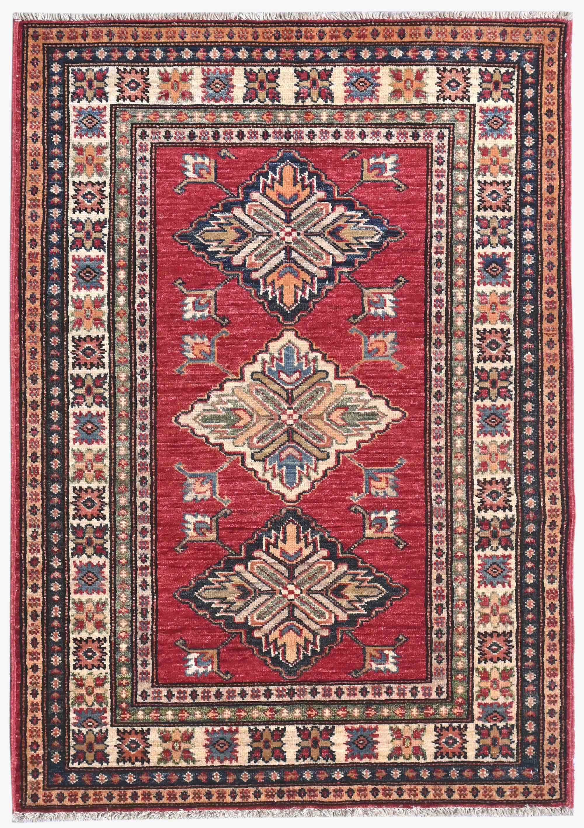 Supreme Kazak Red Rug PC 56107 - 1.22m X 0.86m