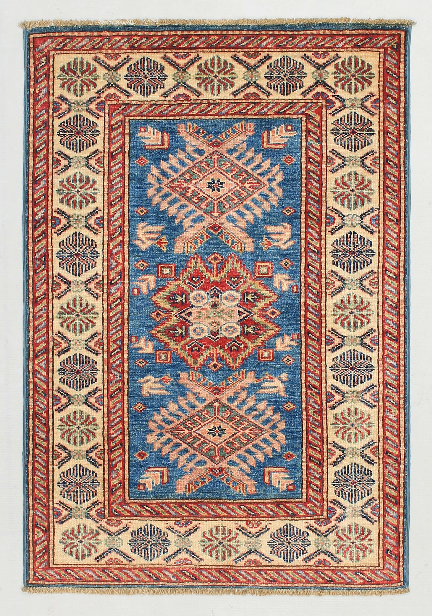 Supreme Kazak Blue Rug PC 54418 - 1.19m X 0.83m