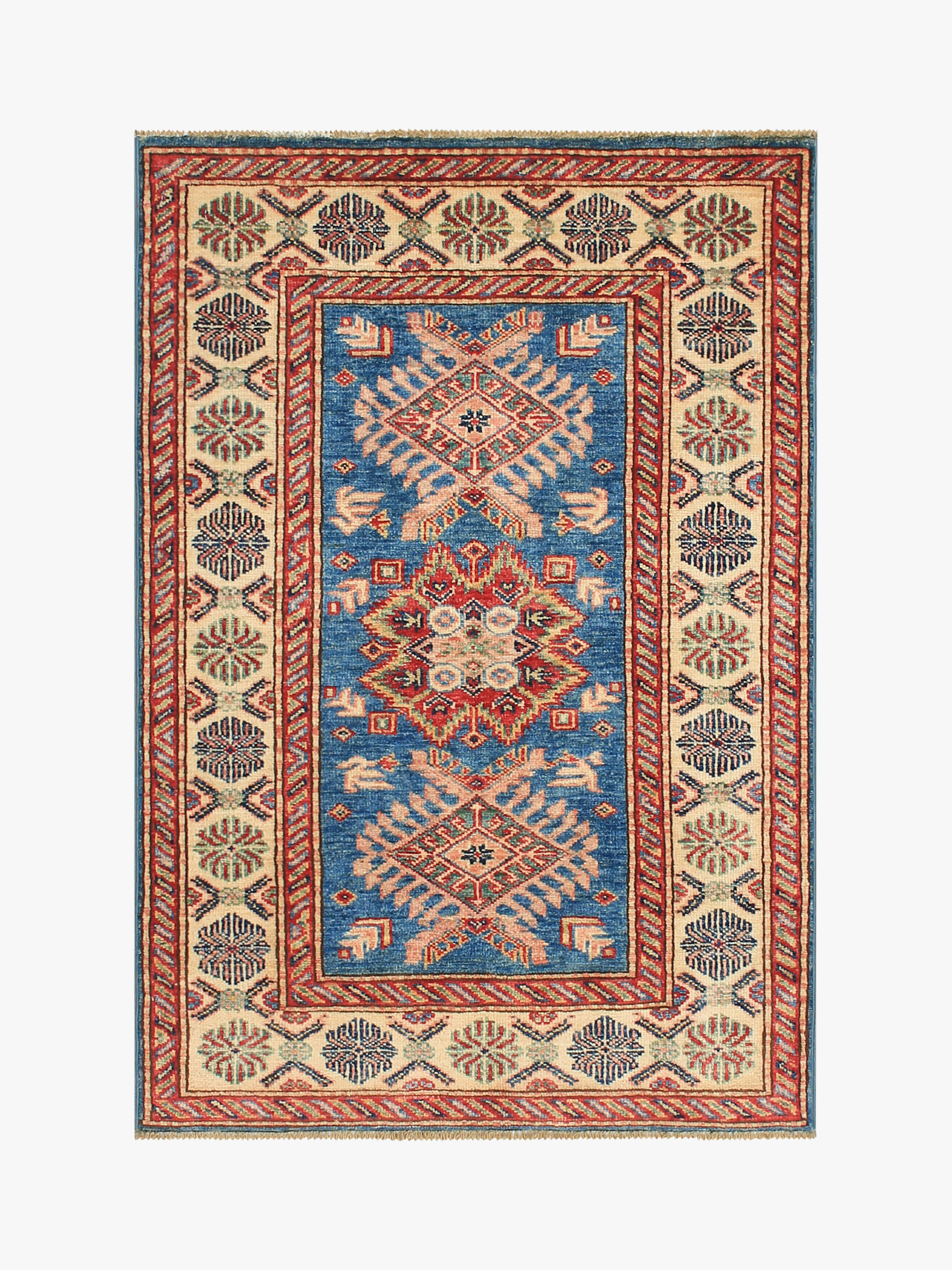 Supreme Kazak Blue Rug PC 54418 - 1.19m X 0.83m