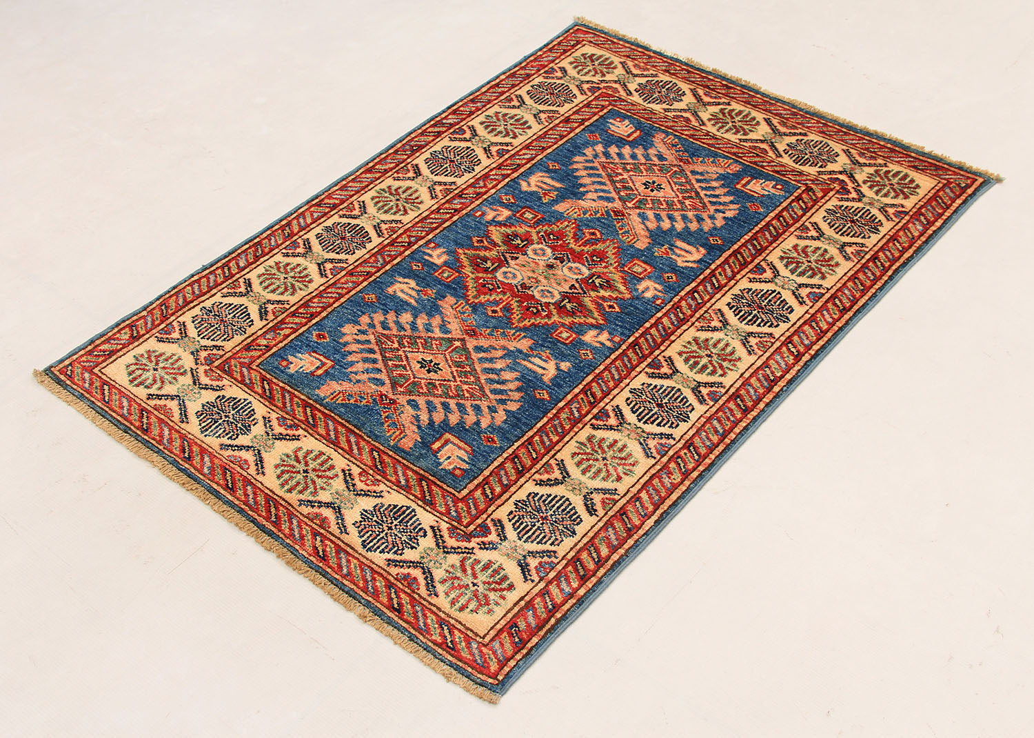 Supreme Kazak Blue Rug PC 54418 - 1.19m X 0.83m