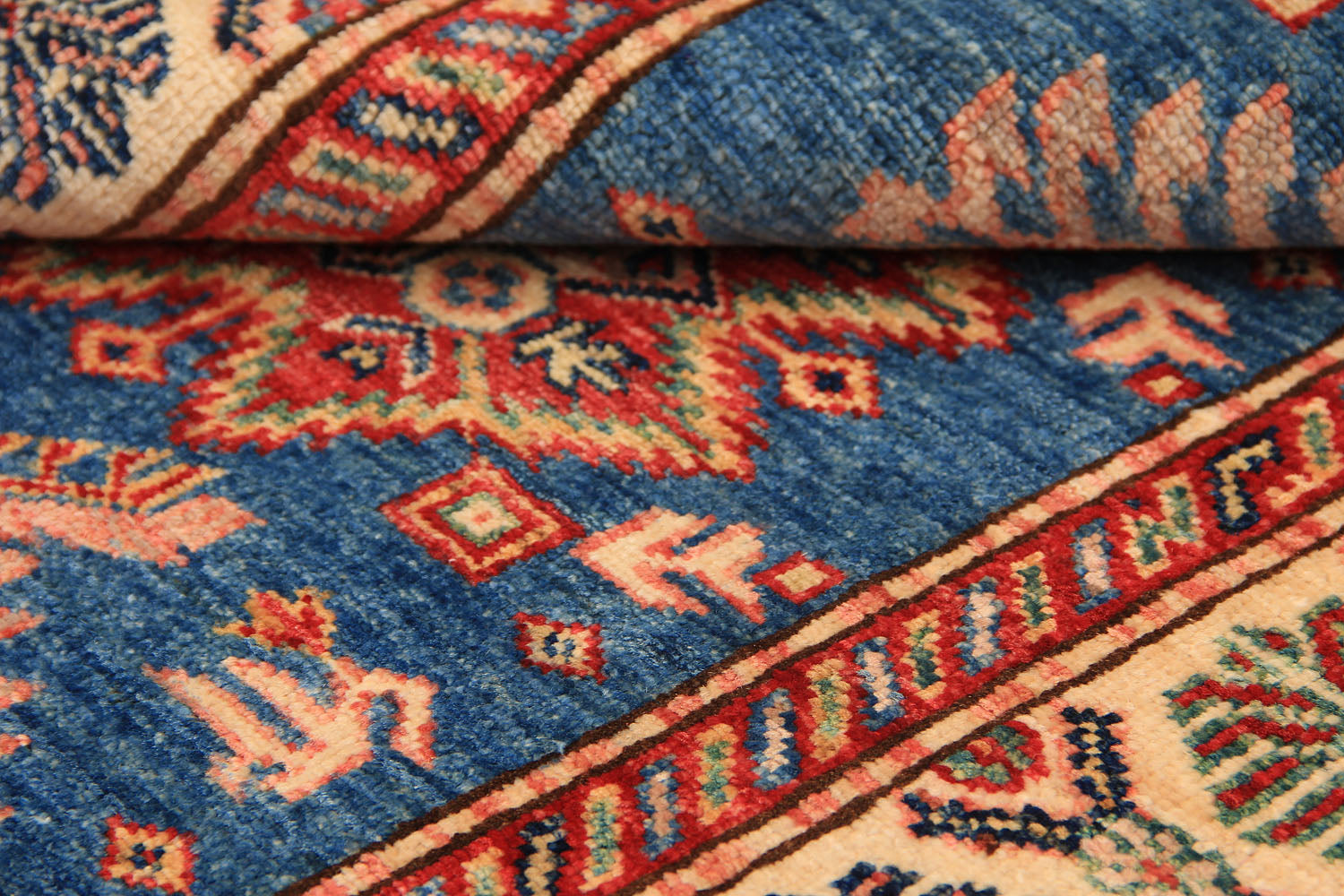 Supreme Kazak Blue Rug PC 54421 - 1.20m X 0.86m